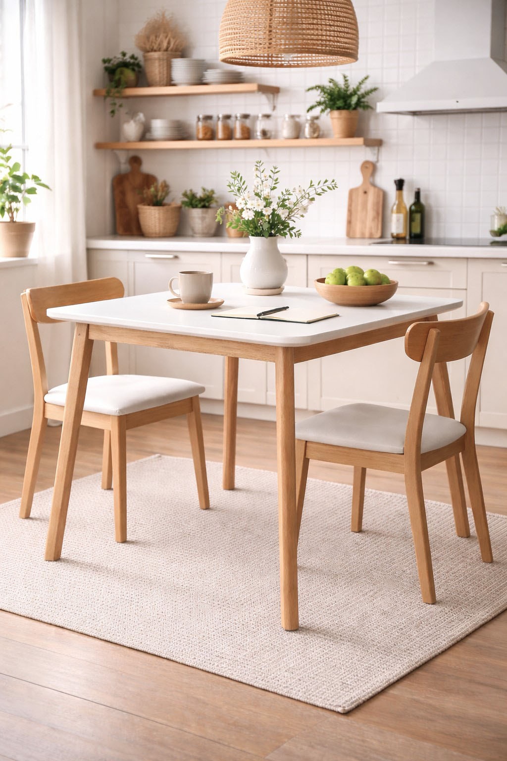 Hammel Furniture Esstisch »Esstisch Basic– ausziehbar, dänisches Design, mit Einlegeplatten« Skandinavisches Design - Melamin/Massivholz - stabil und langlebig