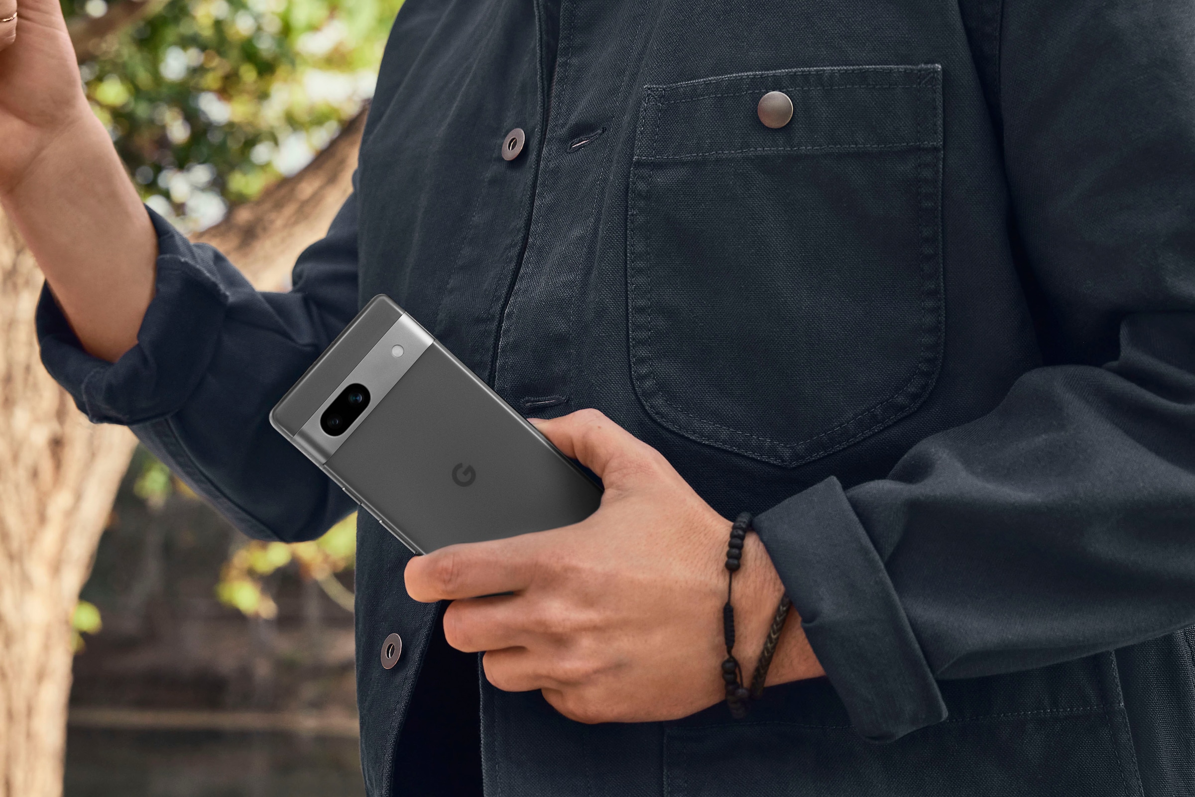 Google Smartphone »Pixel 7a« charcoal