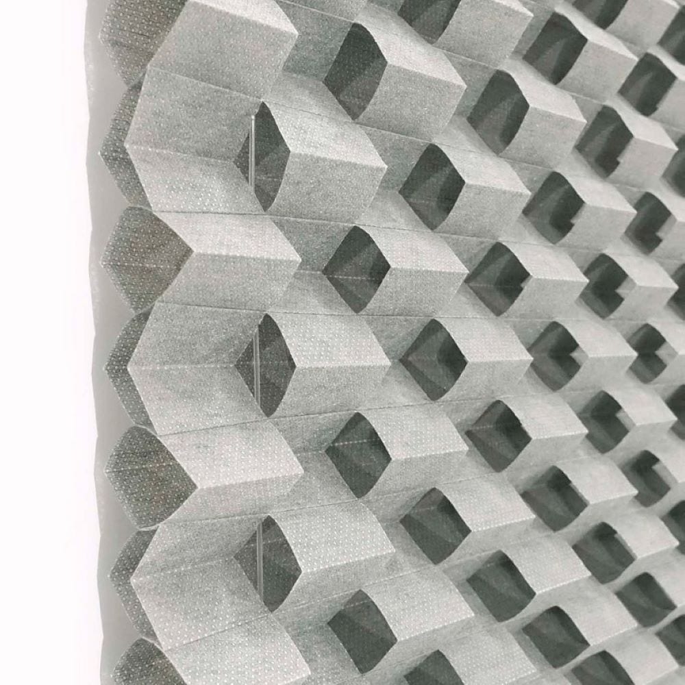 K-HOME Plissee »Diamantplissee von K-home, 3D-Effekt, patentiertes Design« Lichtschutz ohne Bohren verspannt