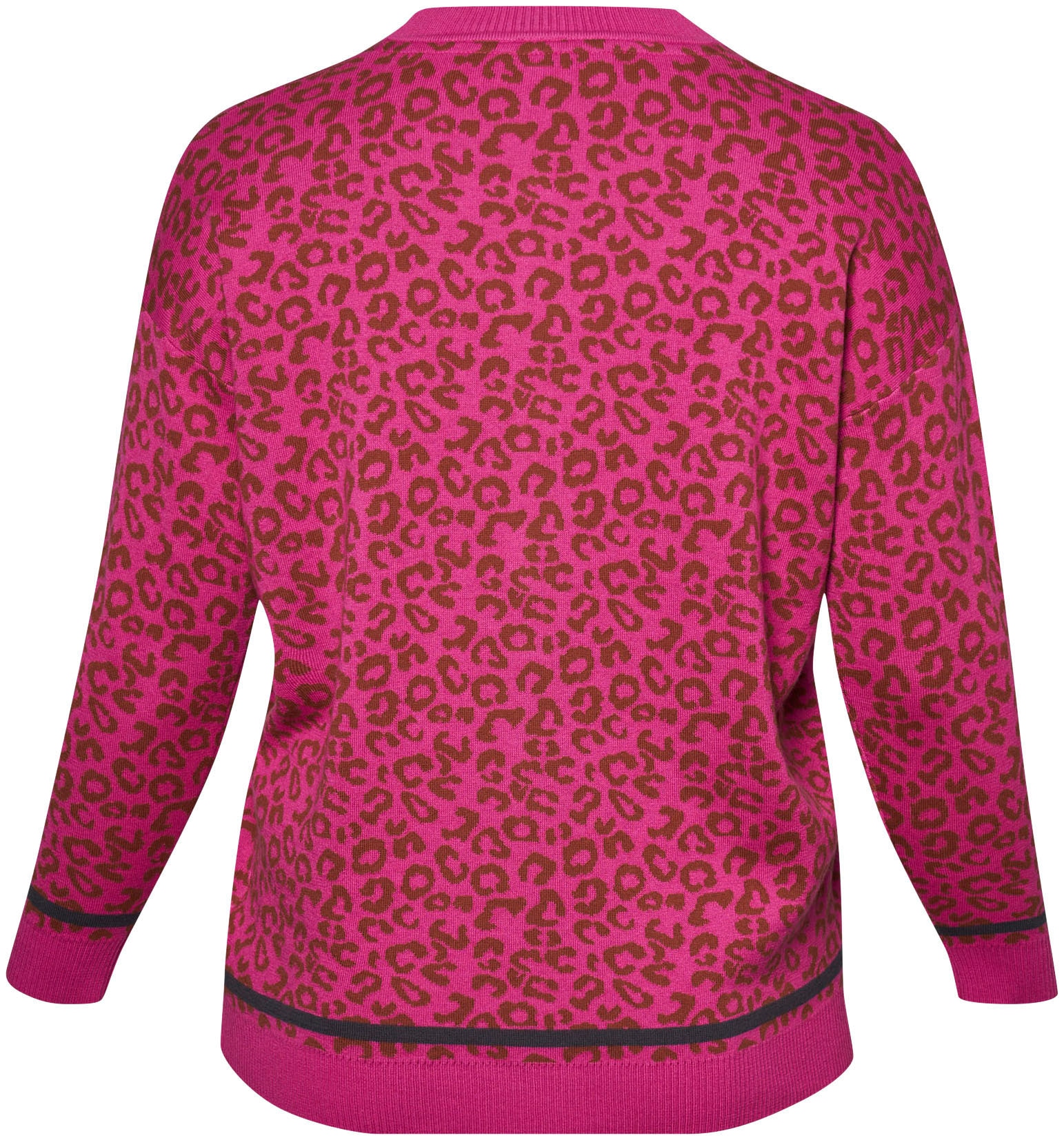 ADIA Cardigan, mit Animal-Print