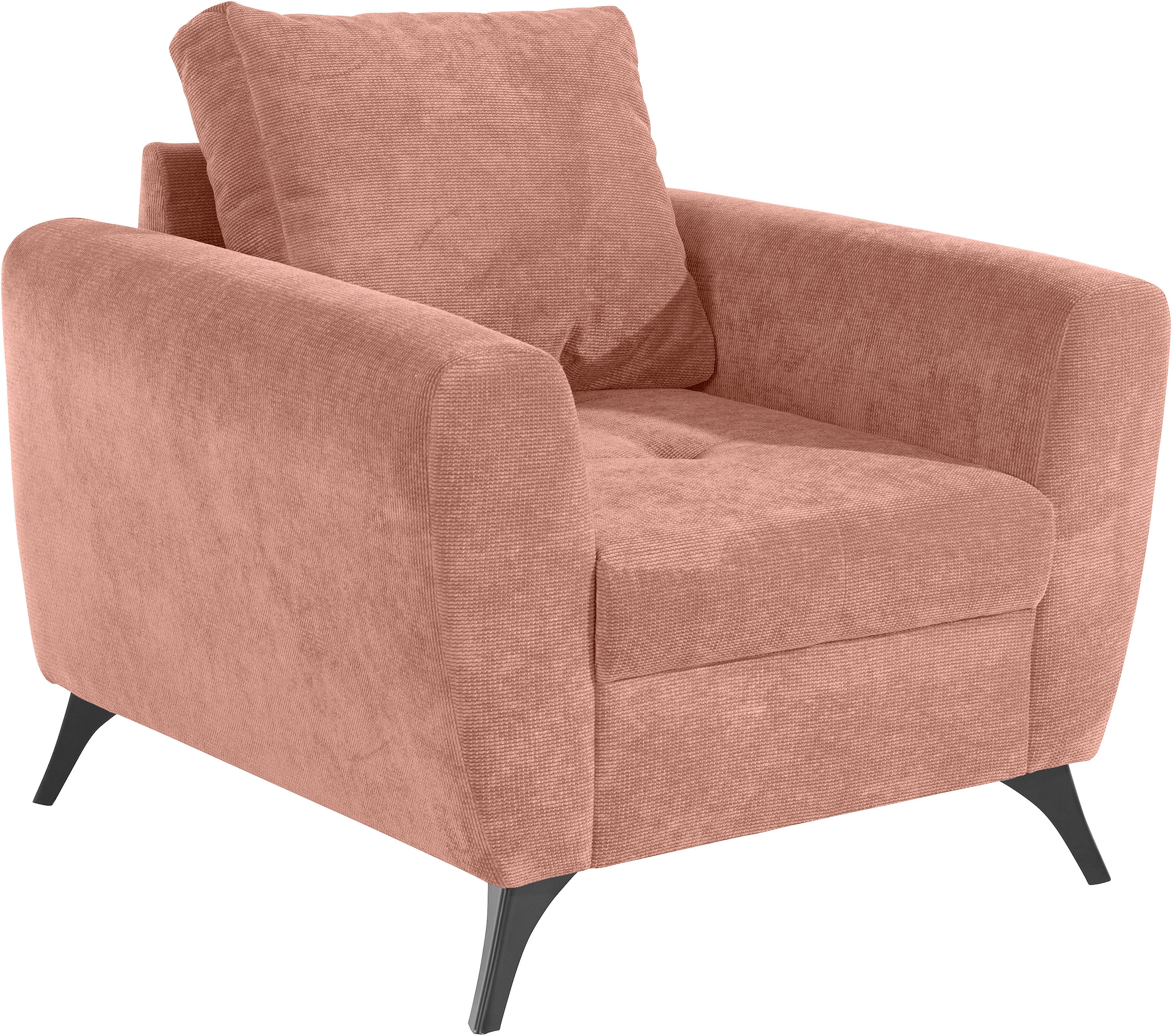 lose clean-Bezug, Sitzbereich, kaufen im INOSIGN Sessel Kissen »Lörby«, Aqua auch BAUR | mit feine Steppung