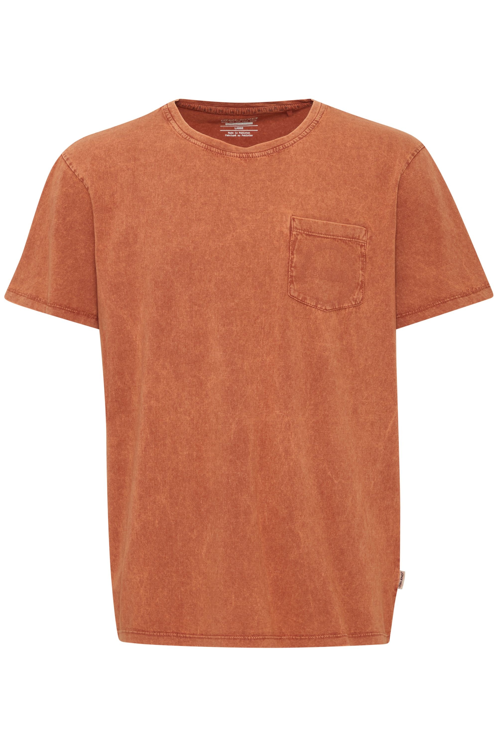 Blend T-Shirt "BHTee", Lässiges T-Shirt mit Stickerei günstig online kaufen