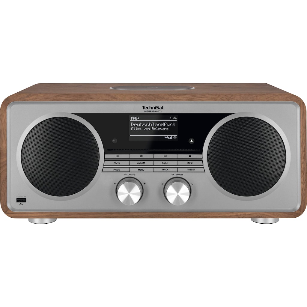 TechniSat Internet-Radio »DIGITRADIO 602«, (Bluetooth-WLAN Digitalradio (DAB+)-UKW mit RDS 70 W)