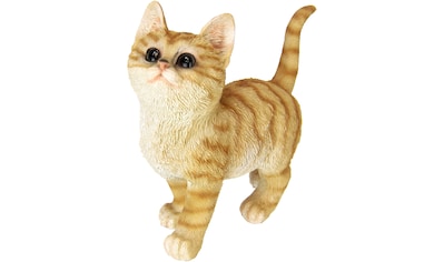 I.GE.A. Dekofigur »Katze«, getigerte Katzenfigur, Tierfigur kaufen