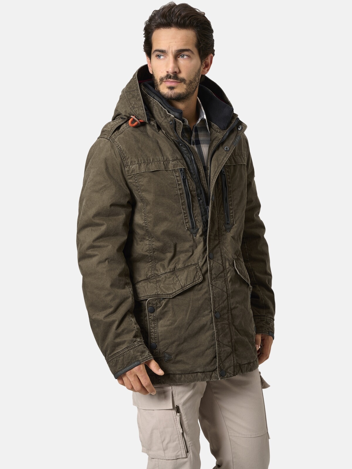 Outdoorjacke »Jacke LUCIVESTO«, (1 St.), im Used-Look