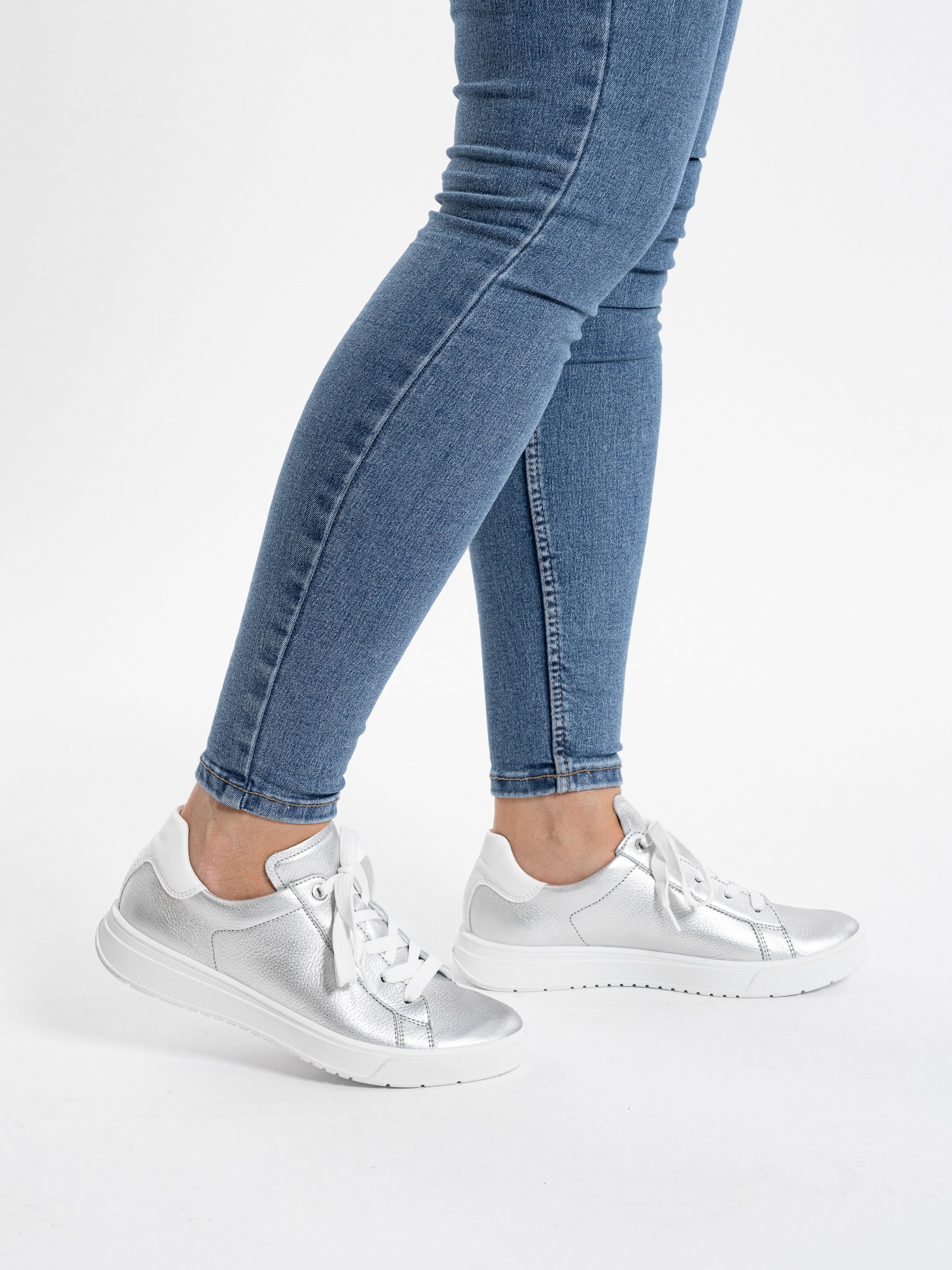 Ara Sneaker »ROM«, Schnürschuh, Retro Sneaker, Komfortschuh in Bequemweite G (= weit)