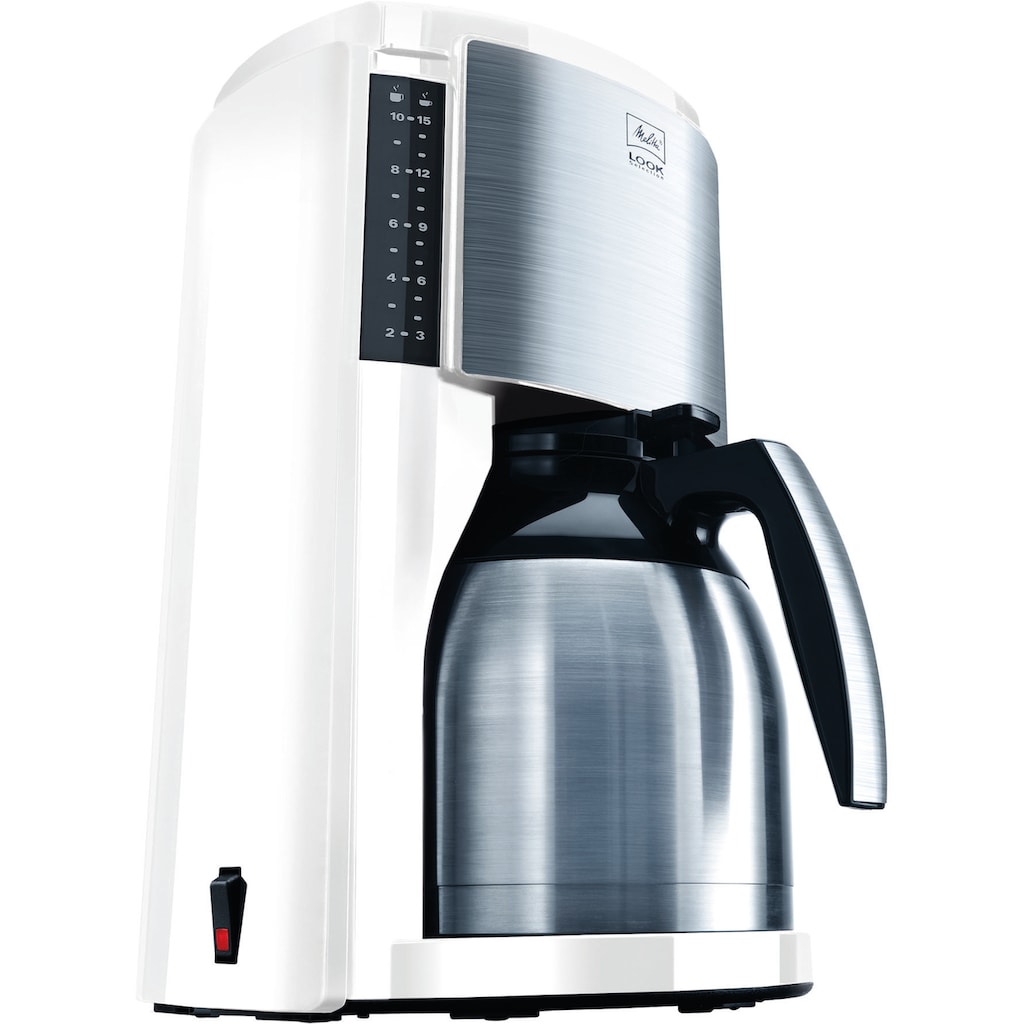 Melitta Filterkaffeemaschine »Look® Therm Selection M661«, 1,25 l Kaffeekanne, Papierfilter