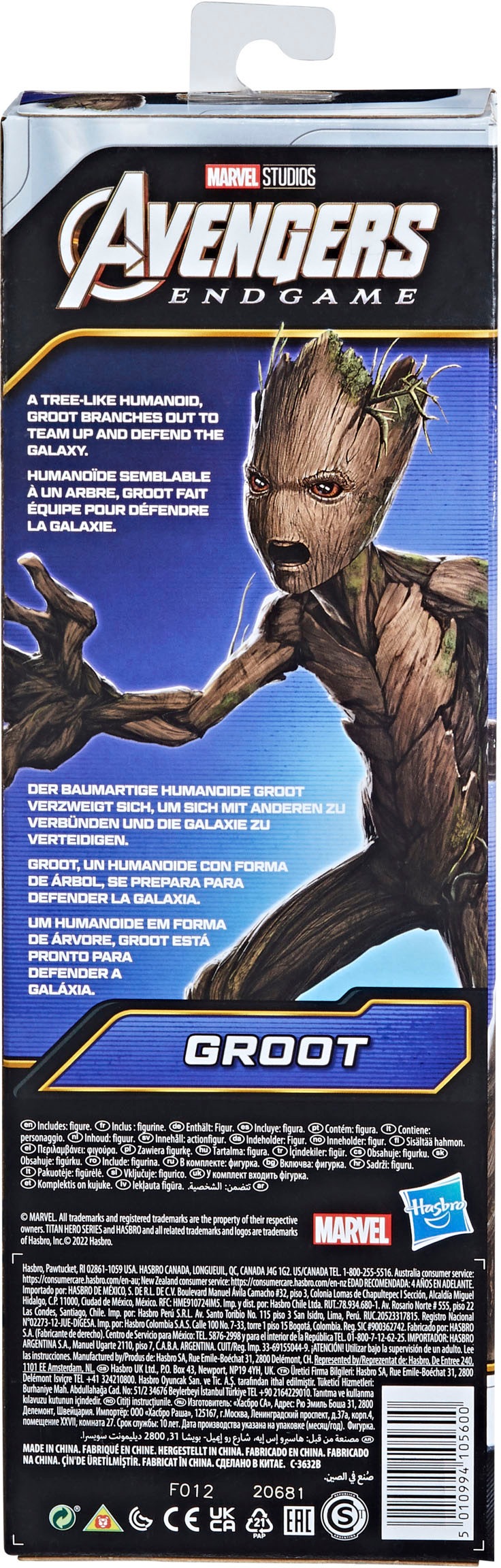 Hasbro Actionfigur »Marvel Avengers Titan Hero Serie Groot«