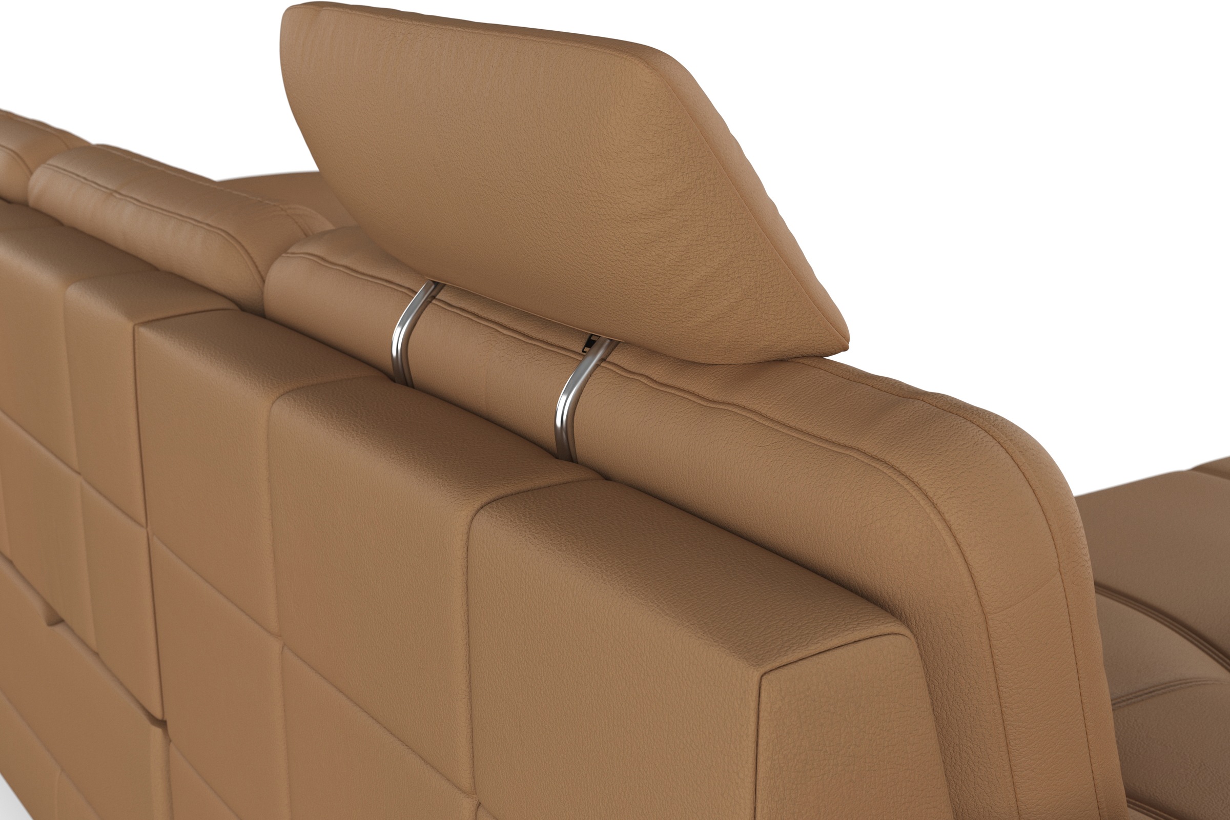 sit&more Ecksofa »Bendigo L-Form«, inklusive Sitztiefenverstellung, Bodenfreiheit 15 cm, 2 Fußfarben
