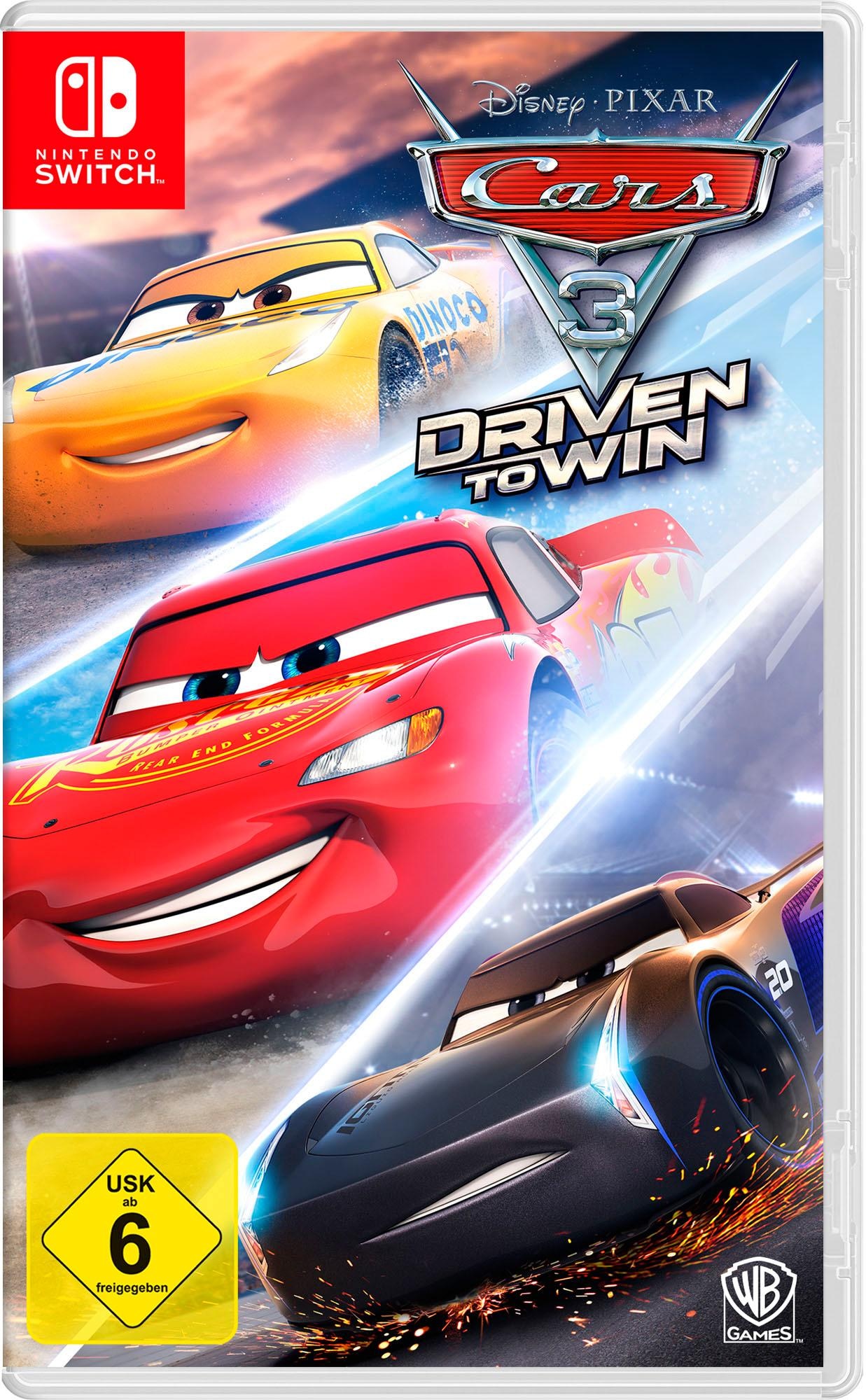 Warner Games Spielesoftware »CARS 3: Driven to win«, Nintendo Switch, Software Pyramide