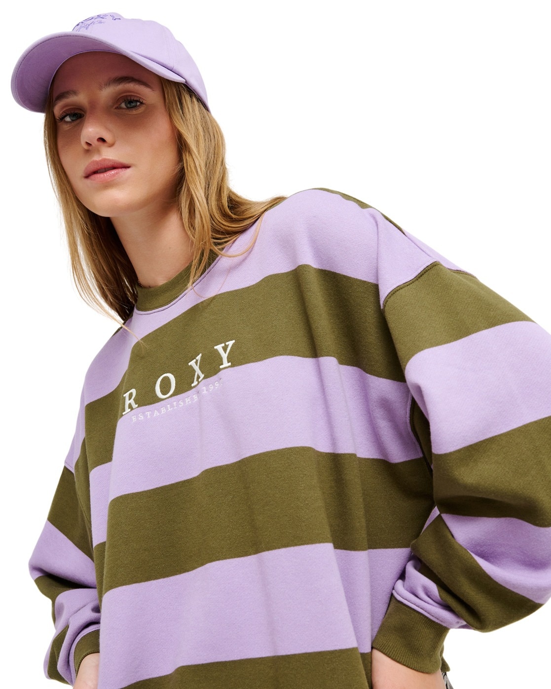 Roxy Sweatshirt "Strictly Stripes"