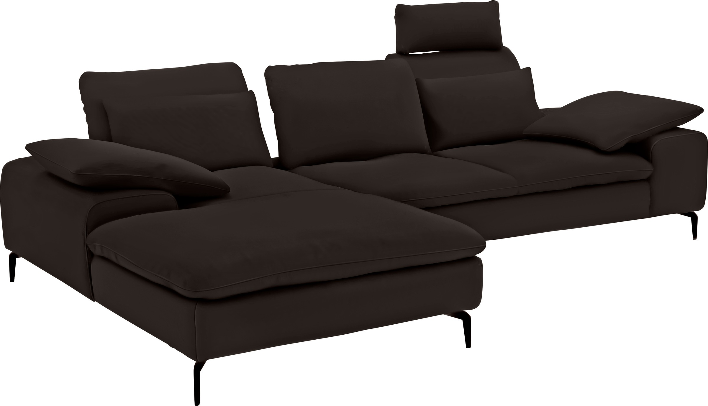 W.SCHILLIG Ecksofa "valentinoo, Designsofa, bequem, elegant und zeitlos, L- günstig online kaufen