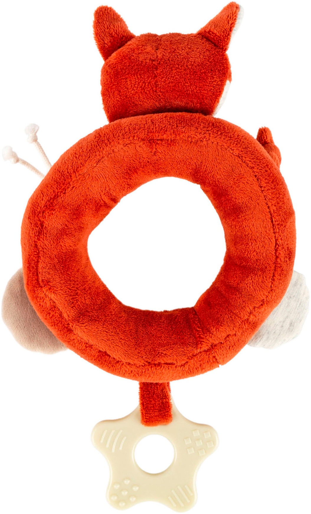 Sigikid Greifling »PlayQ, Yellow, Aktiv-Ring Fuchs«