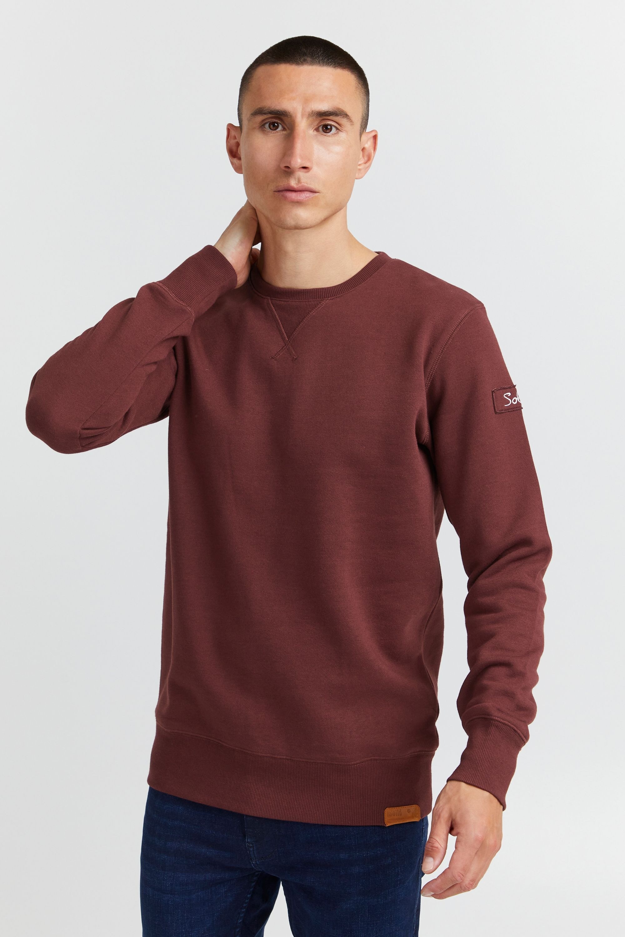 Solid Longpullover "Sweatshirt SDTrip" günstig online kaufen
