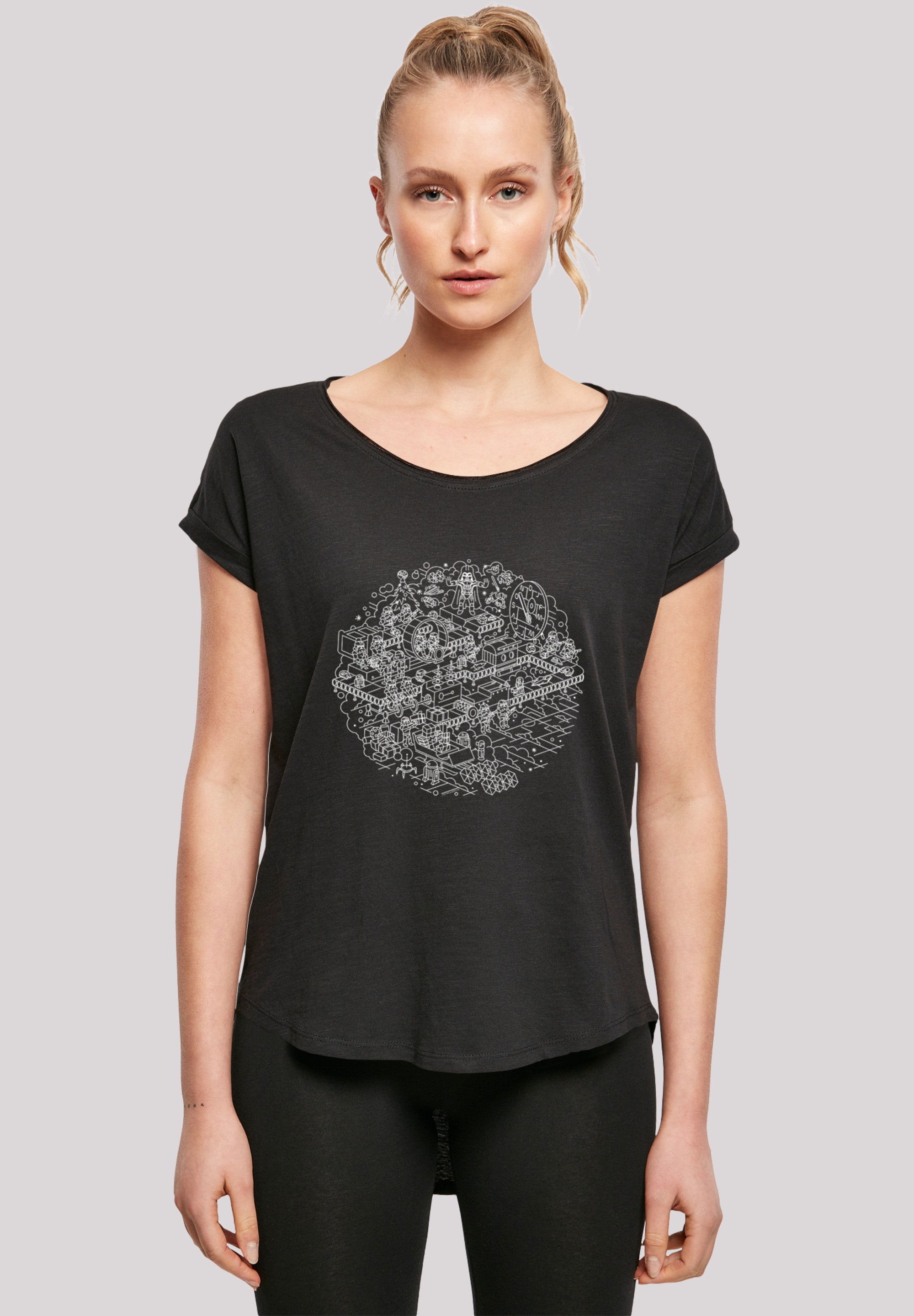 T-Shirt »Star Wars Christmas Death Star Todesstern«, Print