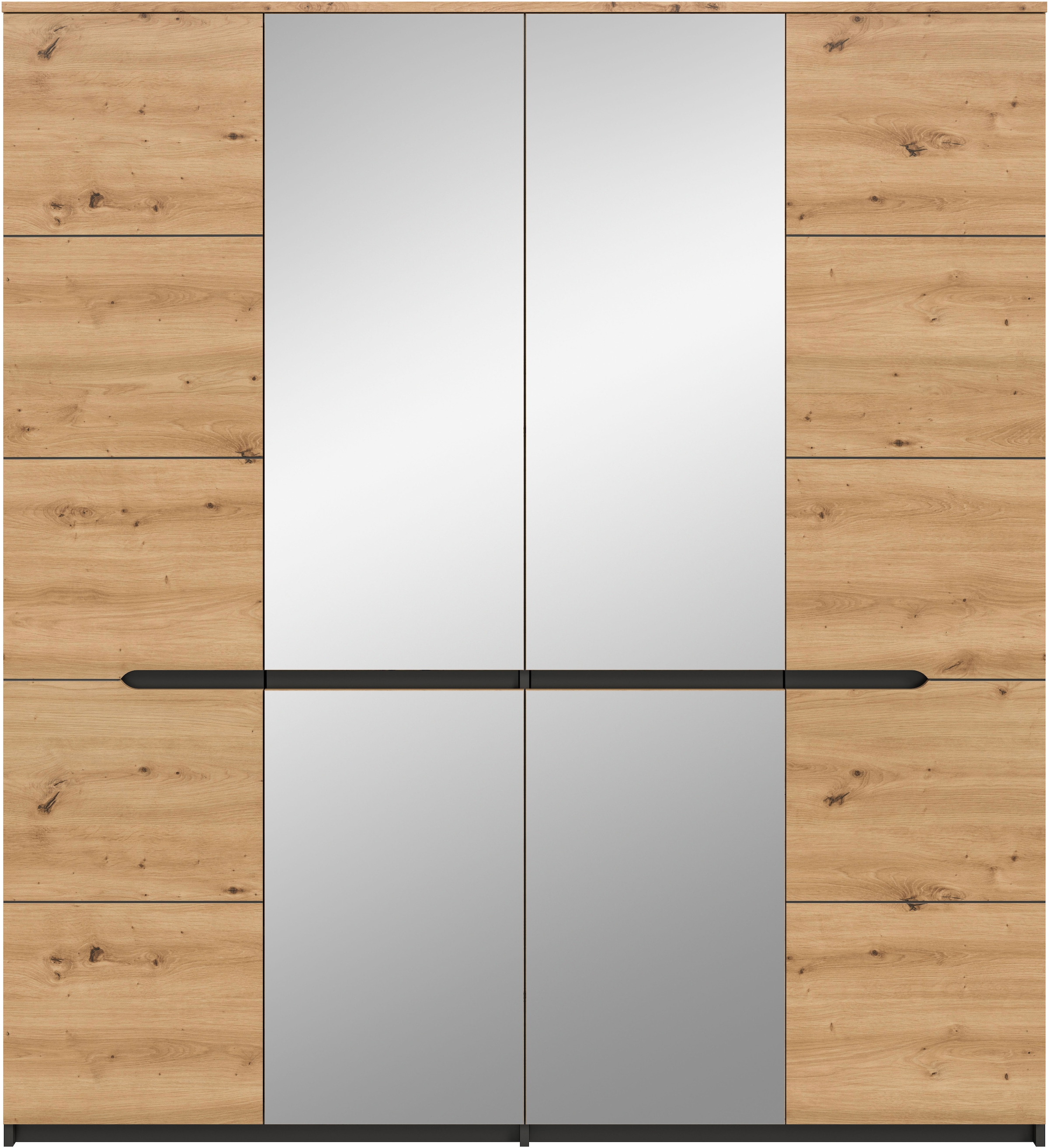 Home affaire Kleiderschrank 2 Stk. tlg. Schlafzimmerschrank, Schrank, Garderobenschrank, Garderobe