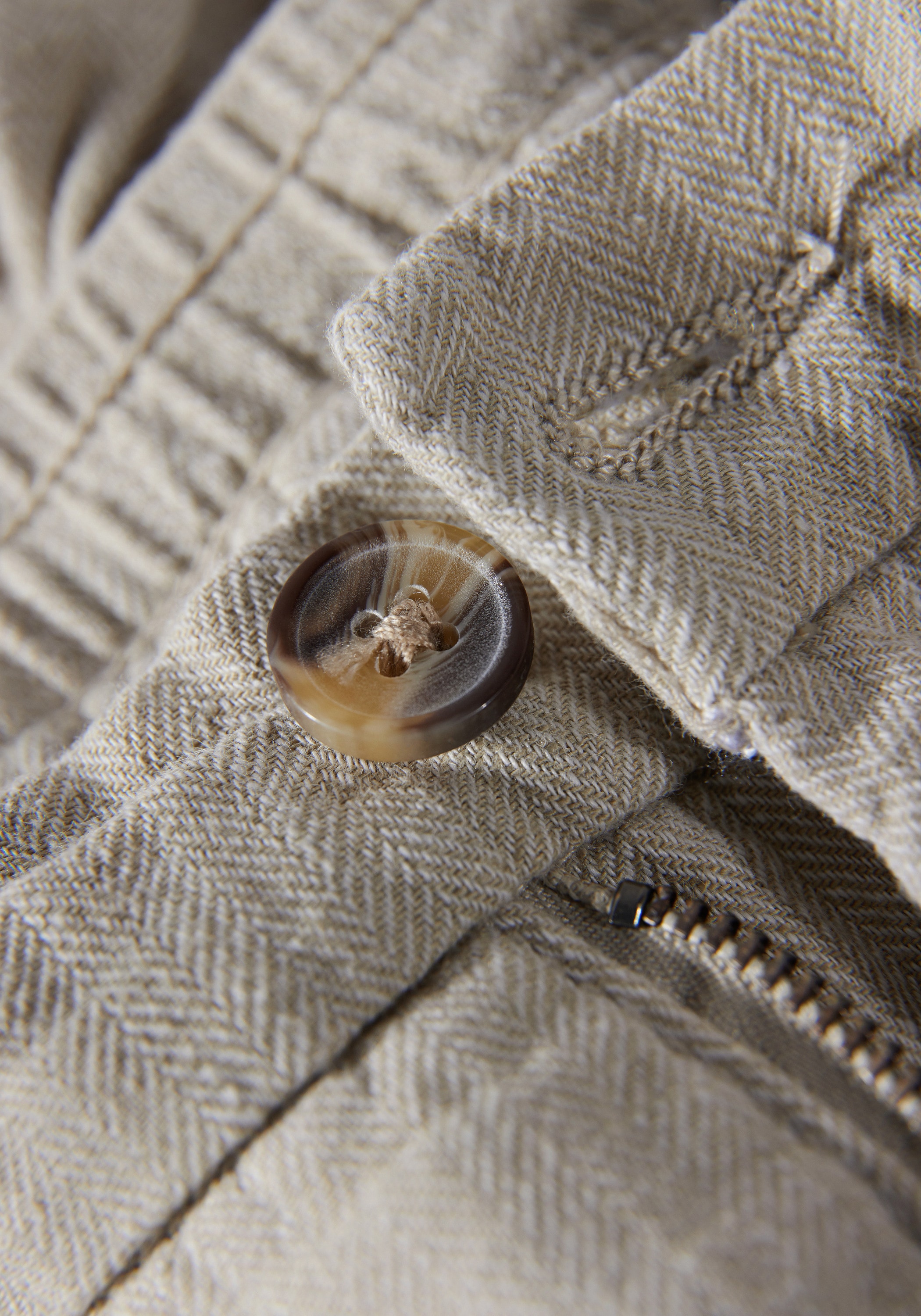 LINDBERGH Shorts »Leinenshorts Relaxed Fit«