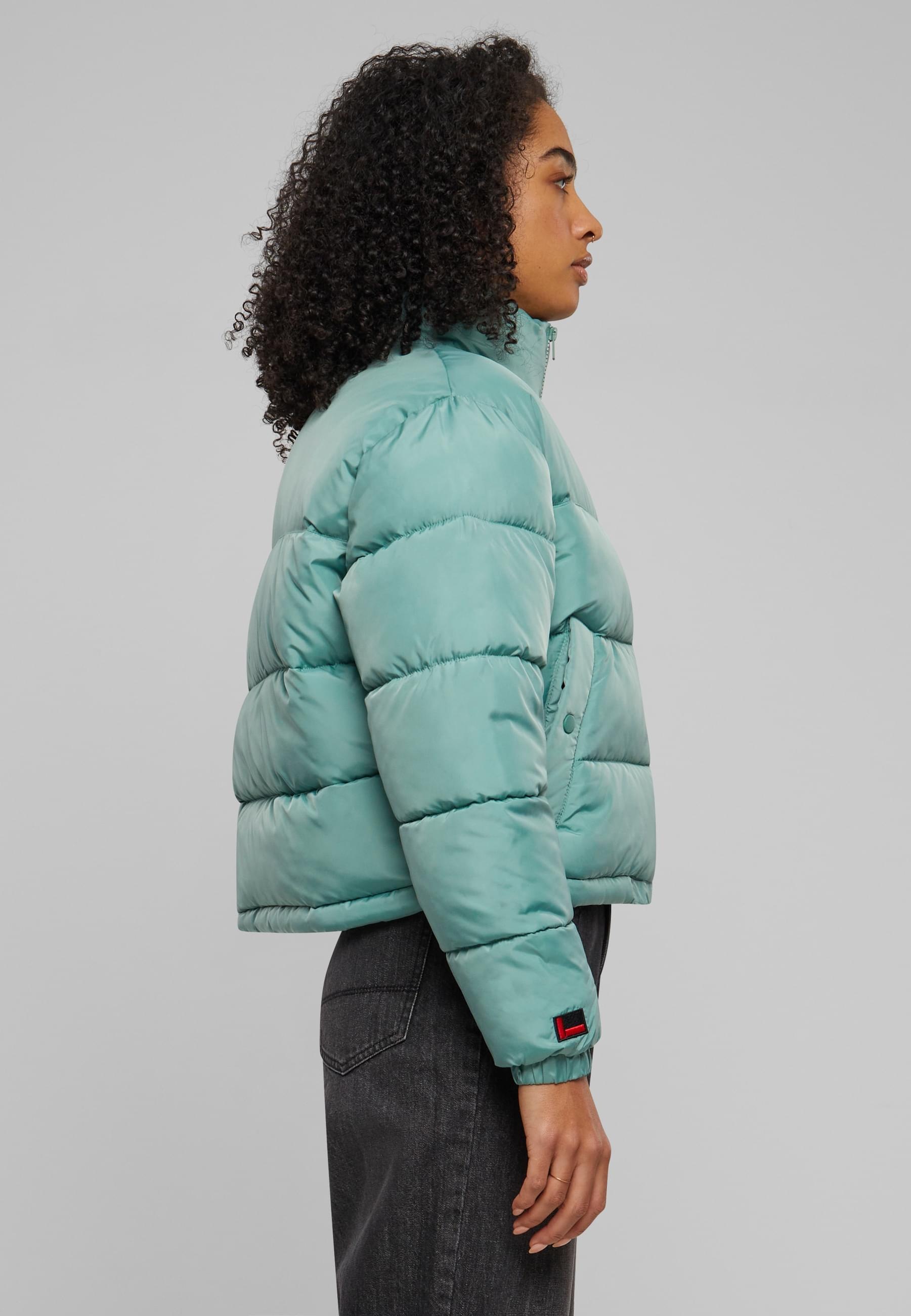 Fubu Winterjacke »Fubu Signature Puffer Jacket dusty« 1 Stk. tlg. ohne Kapuze