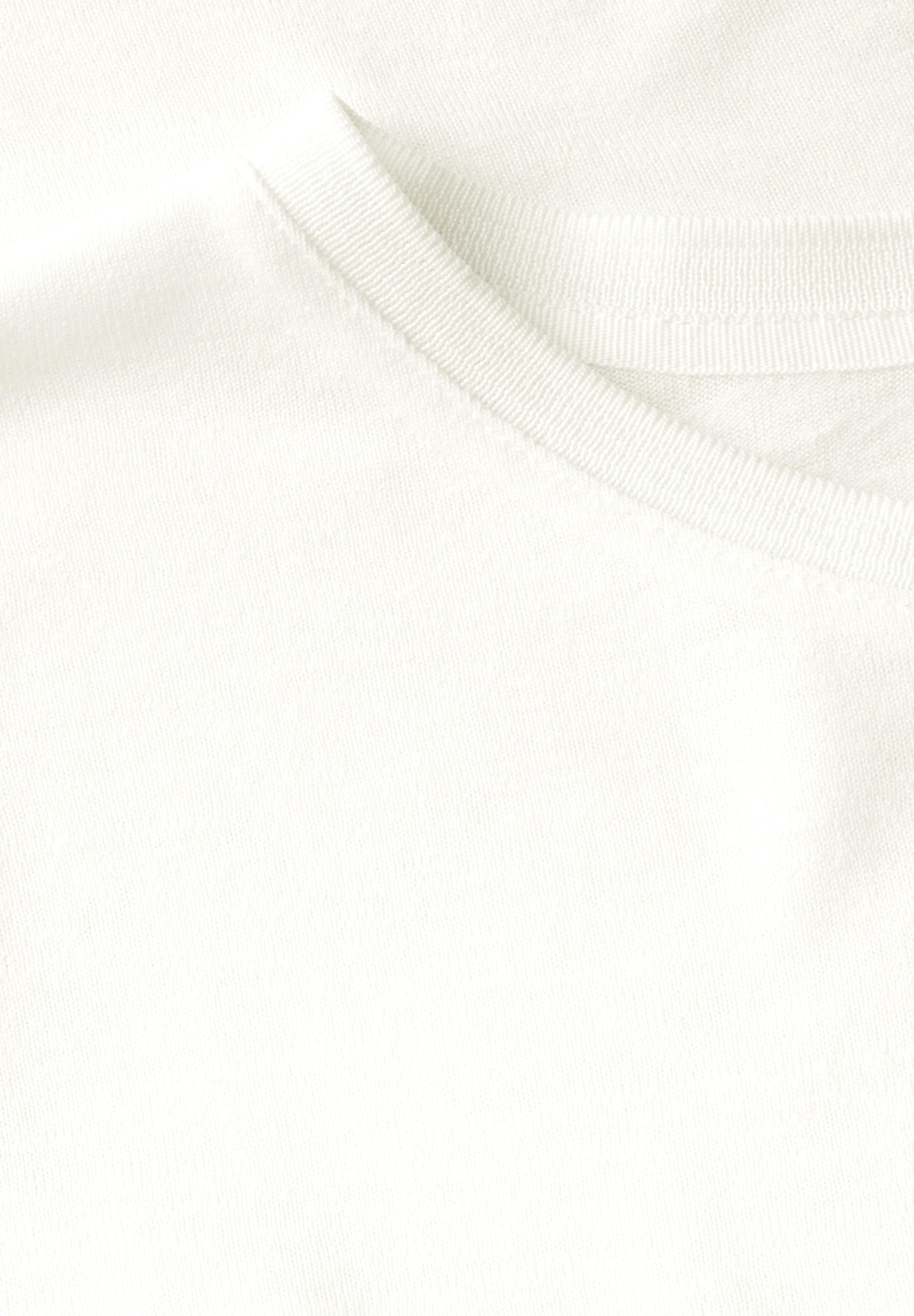 STREET ONE T-Shirt, mit Seitlichen Einschlitzen am Saum
