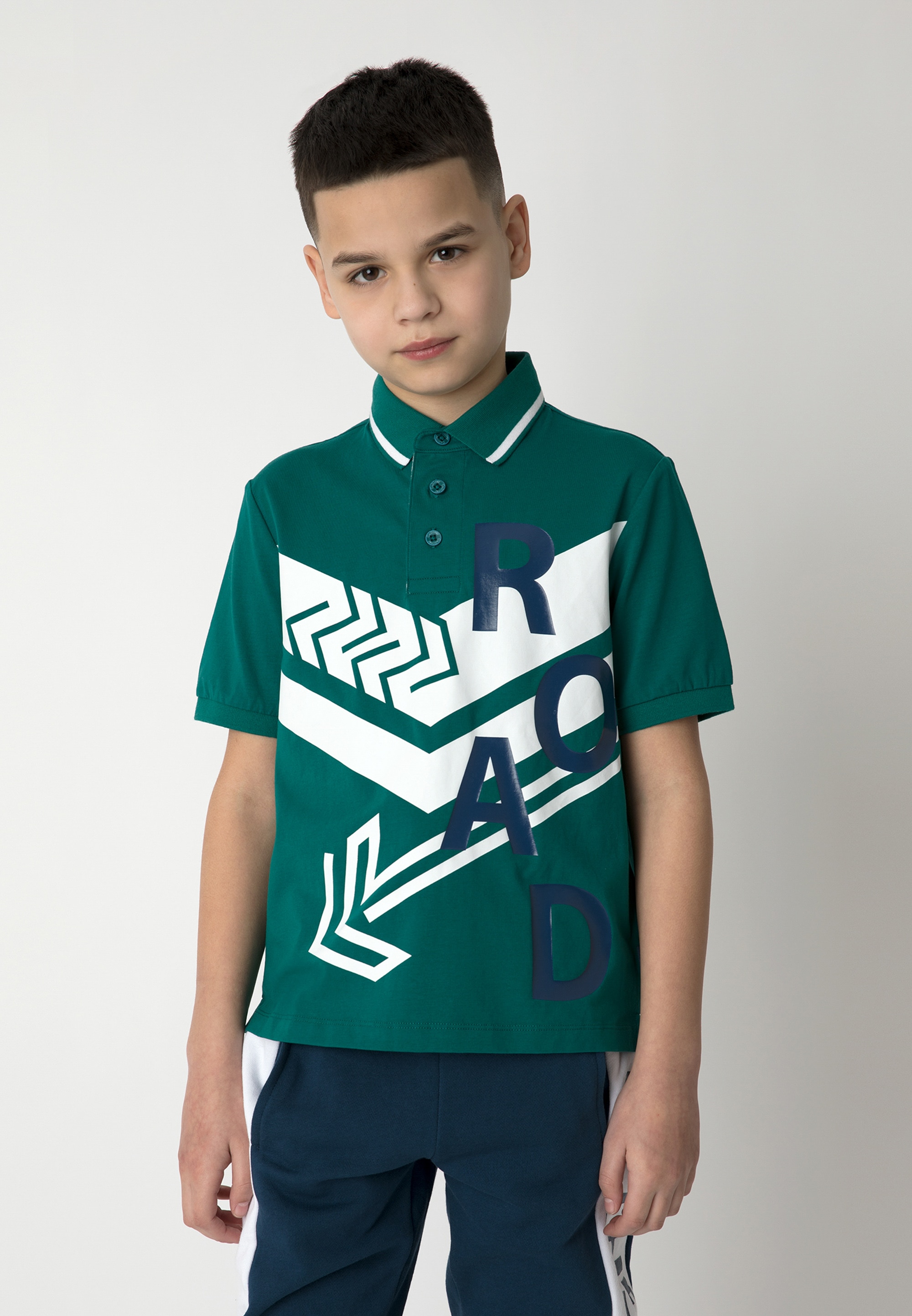 Gulliver Poloshirt, mit trendigem Frontprint