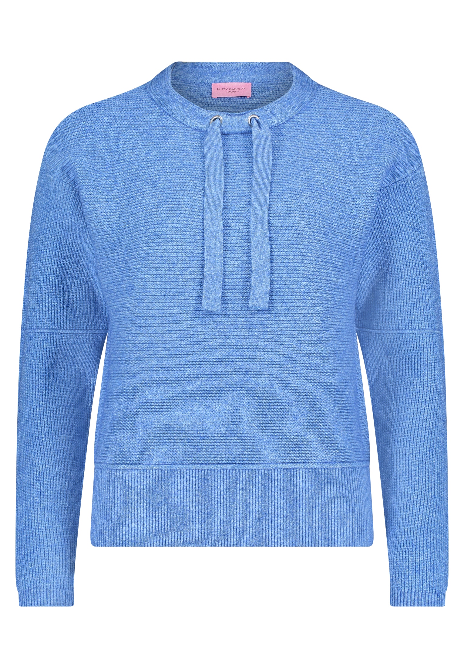 Betty Barclay Strickpullover »Betty Barclay Damen Strickpullover mit Rippenstruktur«, (1 tlg.), Bindeband