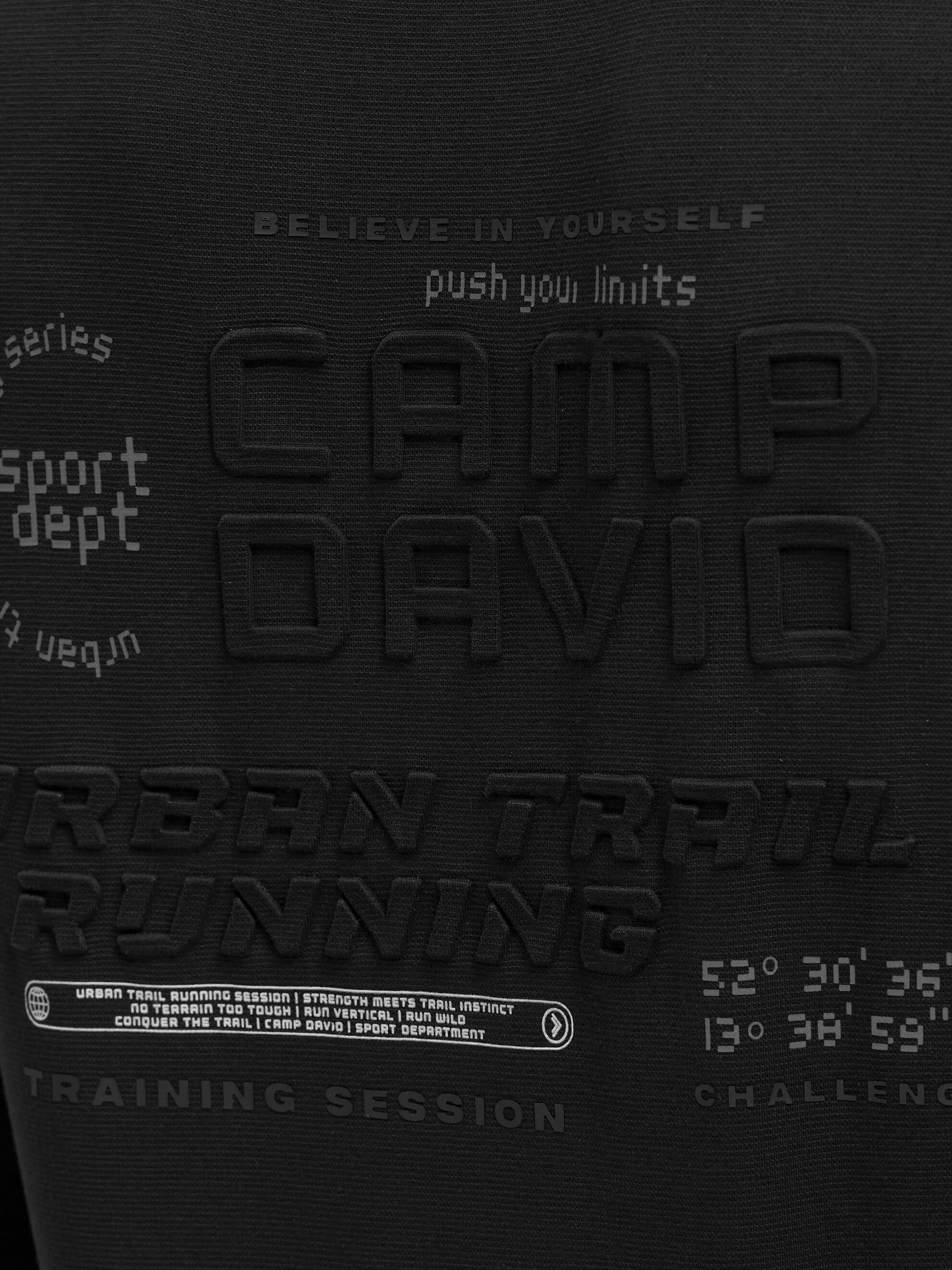 CAMP DAVID , mit reflektierenden Details

