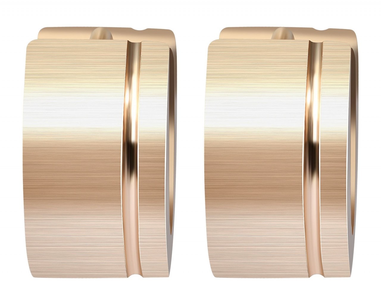 Adelia´s Paar Creolen »Neuheit 2025 - Damen Creolen aus poliertem Edelstahl Ø 9 mm«