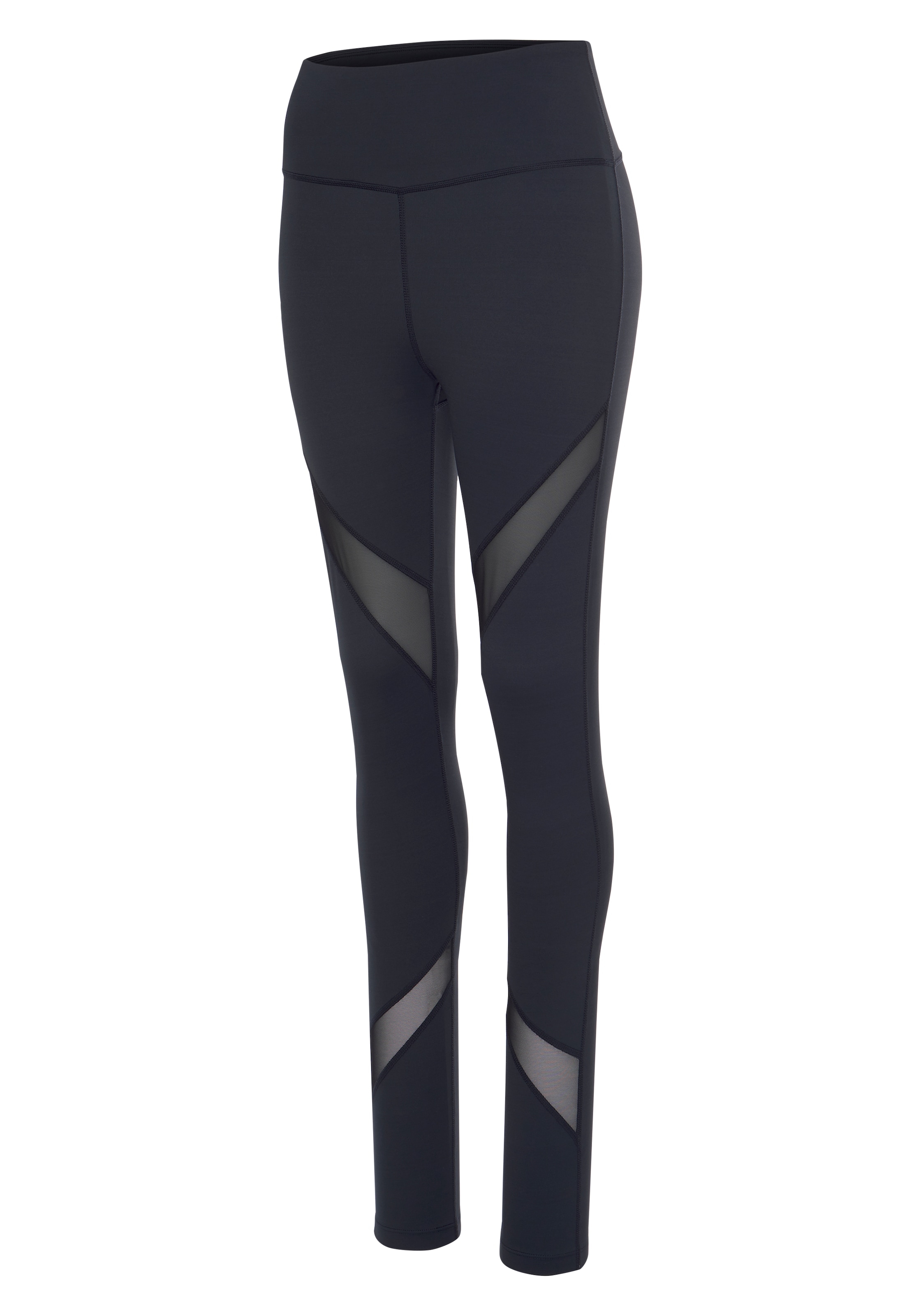 LASCANA ACTIVE Funktionsleggings, mit kleiner Raffung, Loungewear