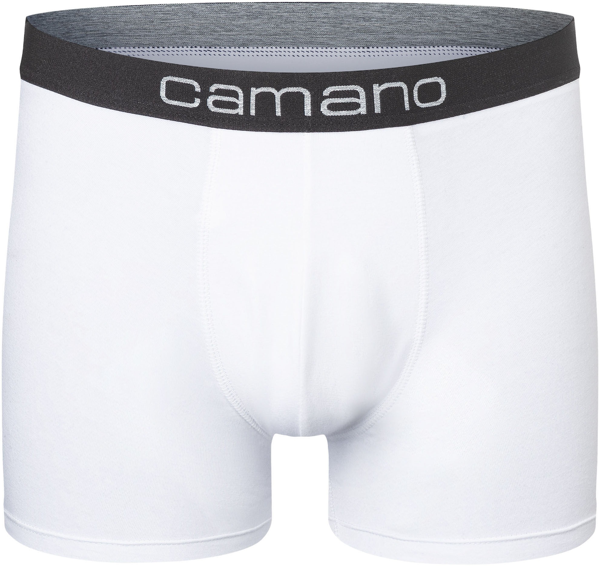 Camano Boxershorts »comfort«, (2er Pack), mit elastischem Logobund