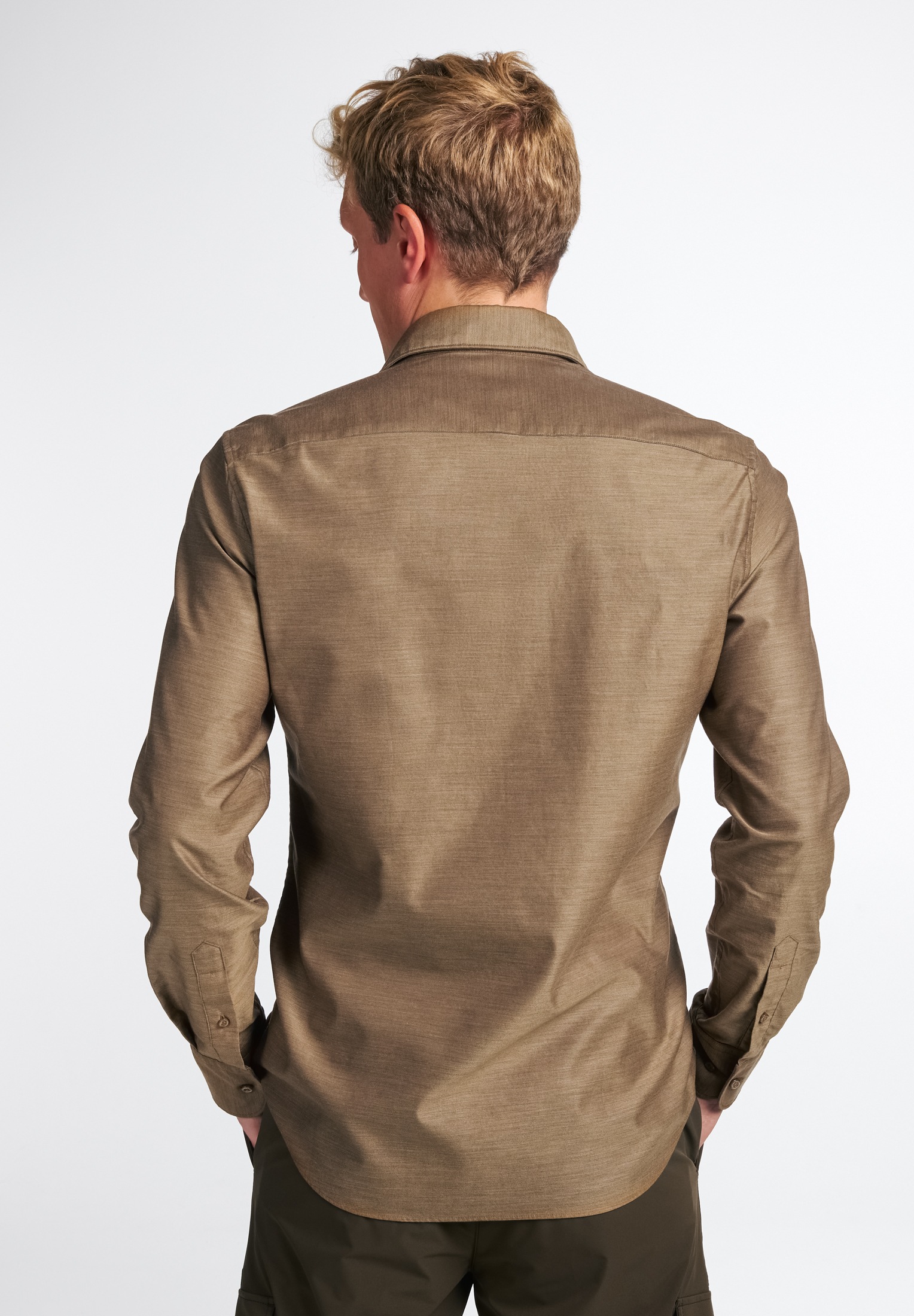 Eterna Langarmhemd »SLIM FIT«, EASY IRON (bügelleicht)
