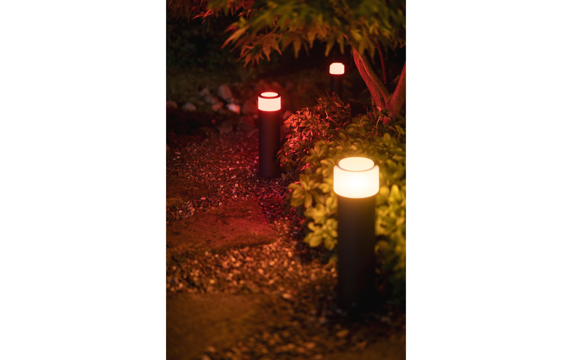 Philips Hue Außen-Stehlampe »C« Farbwechsler | Kaltweiß | Tageslichtweiß | Warmweiß