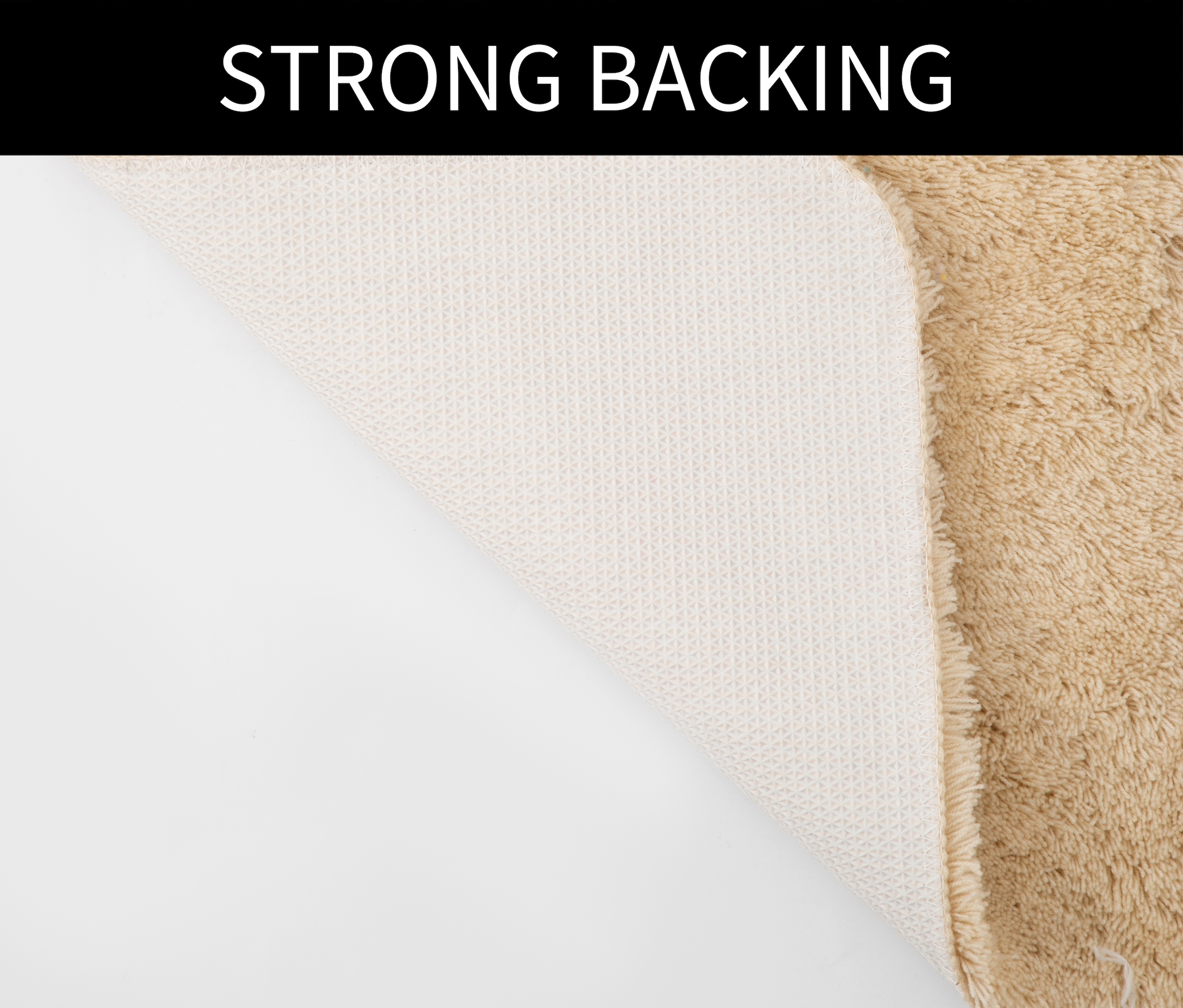 Bruno Banani Badematte »Lana Premium, Badvorleger, Badezimmer Teppich« Höhe 30 mm rutschhemmend beschichtet fußbodenheizungsgeeignet | schnell trocknend | strapazierfähig Badteppich, Badematten, unifarben, rechteckig, 3-tlg. Set & halbrund