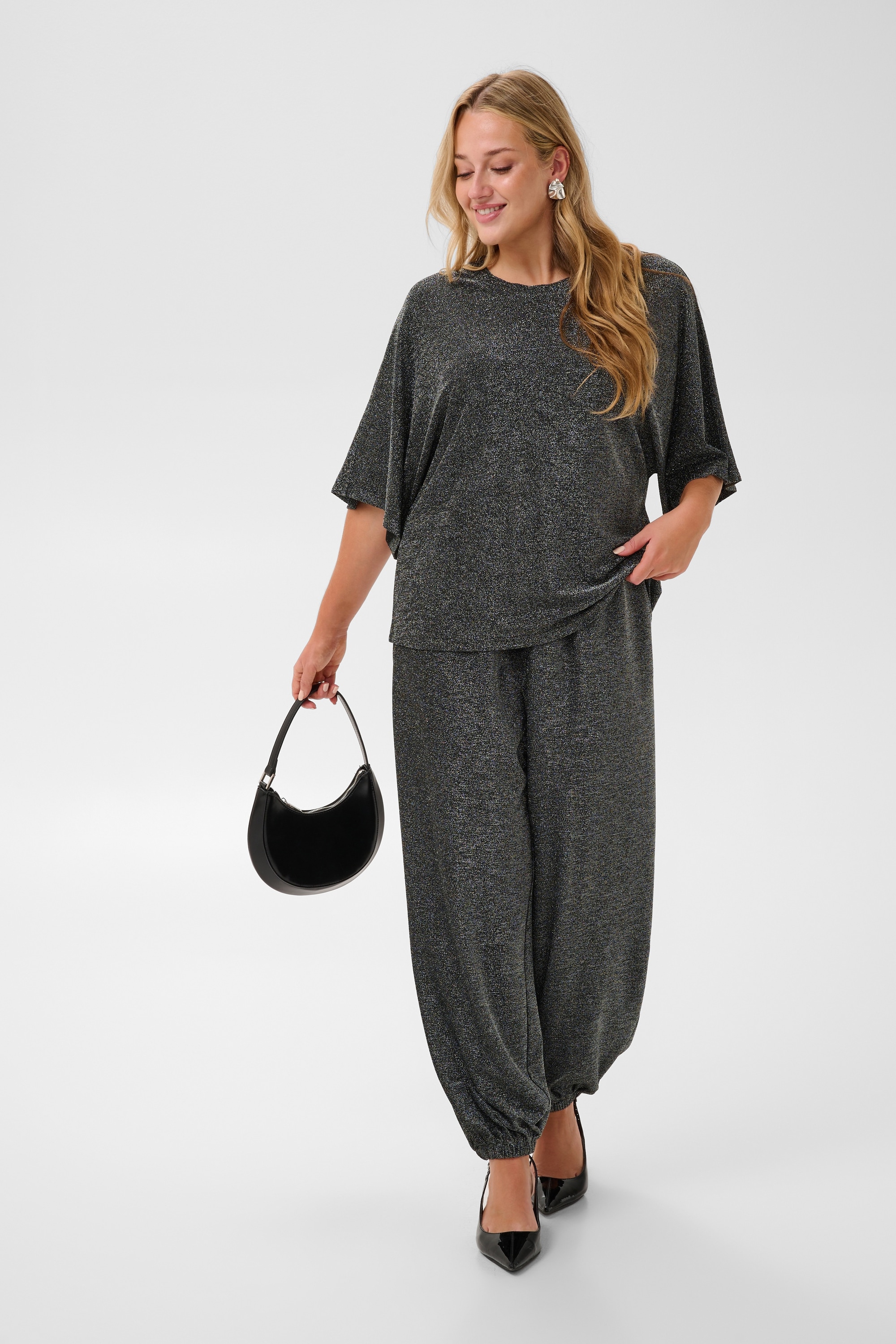 KAFFE Curve Blusentop »KAFFE Curve T-Shirt kurzarm KCrebeccy«