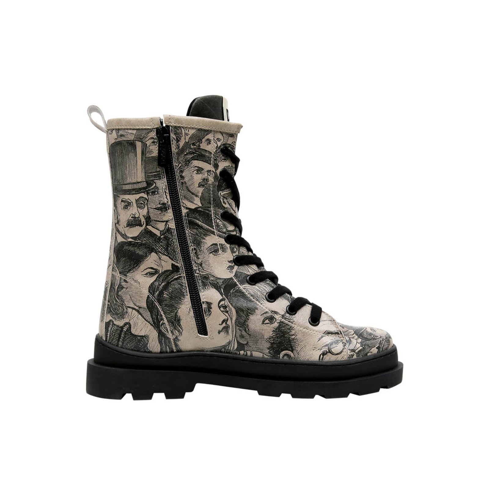 Thumbnail - DOGO Stiefelette "Gisele Schnürstiefel Boots Colorful Lady Damen Stiefeletten", Handgefertigt