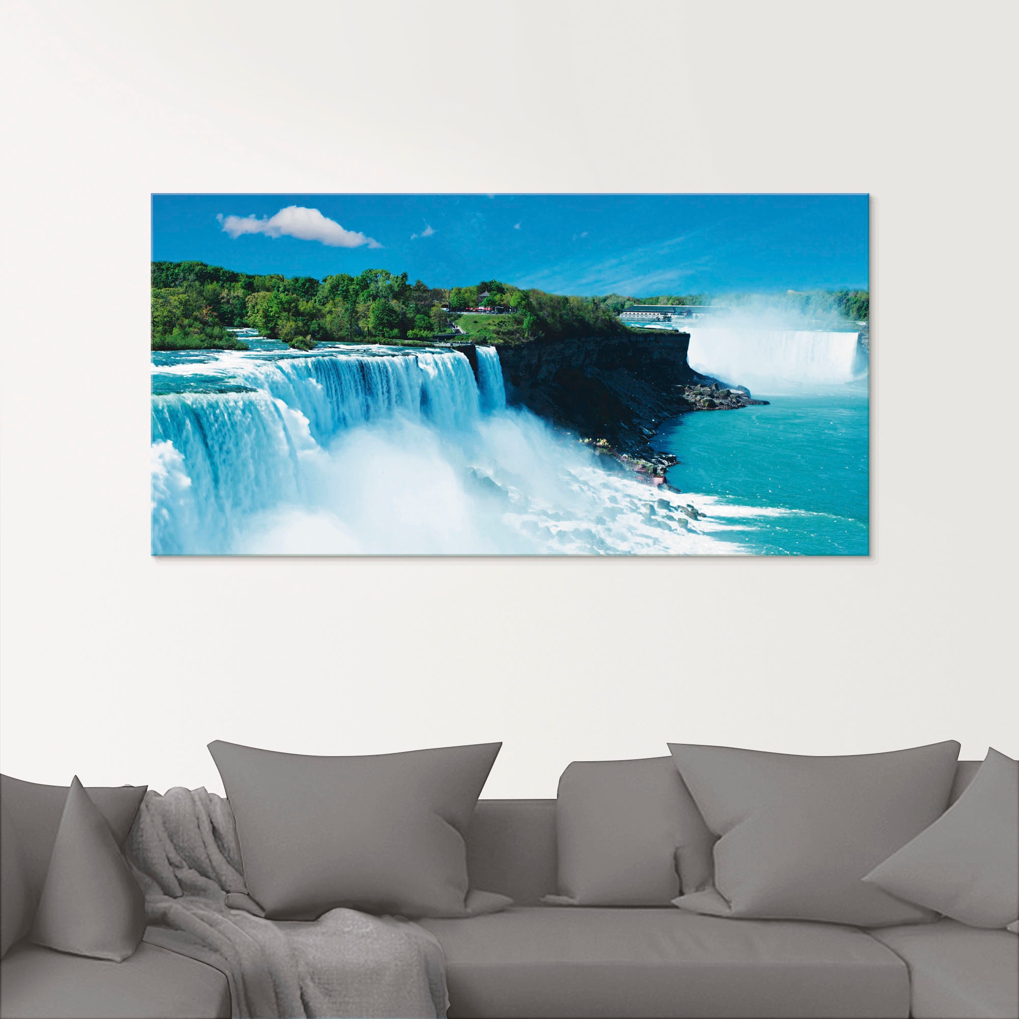 Artland Glasbild "Niagara" Gewässer 1 Stk. tlg. in verschiedenen Größen günstig online kaufen