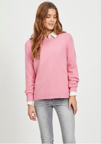 Vila Rundhalspullover »VIRIL-OPULLI«, Feinstrick mit feinen Strickdetails kaufen Vila Rundhalspullover »VIRIL-OPULLI«, Feinstrick mit feinen Strickdetails kaufen