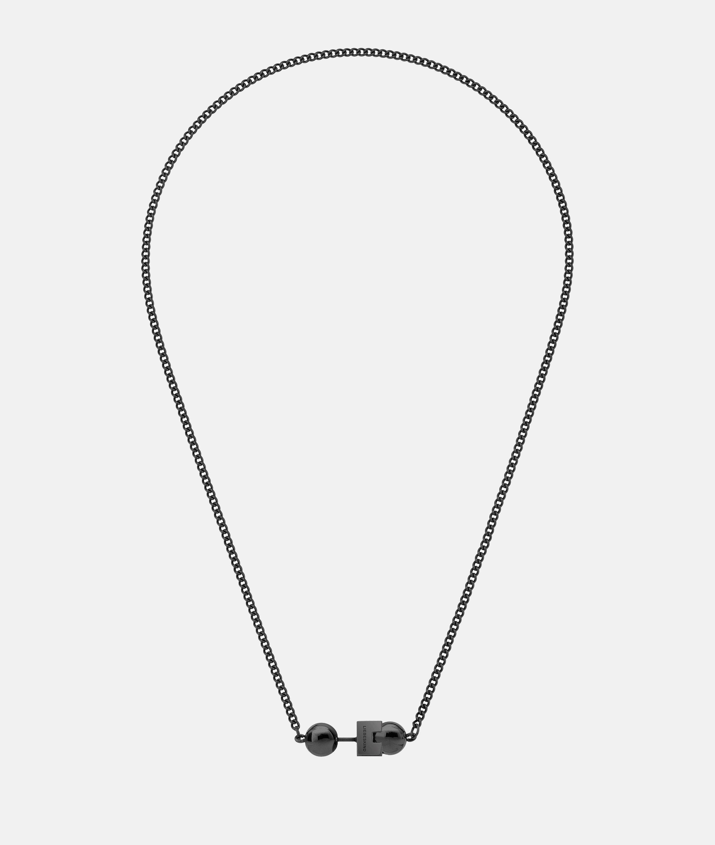 Liebeskind Berlin Kette mit Anhänger »Schmuck Geschenk Edelstahl Halskette Steel Ball«