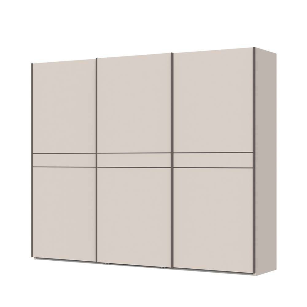 OTTO home Schwebetürenschrank "Opera Kleiderschrank, Schlafzimmerschrank, Garderobe, Schrank" UV lackiert, Soft Close Funktion, Höhenverstellbare Füße