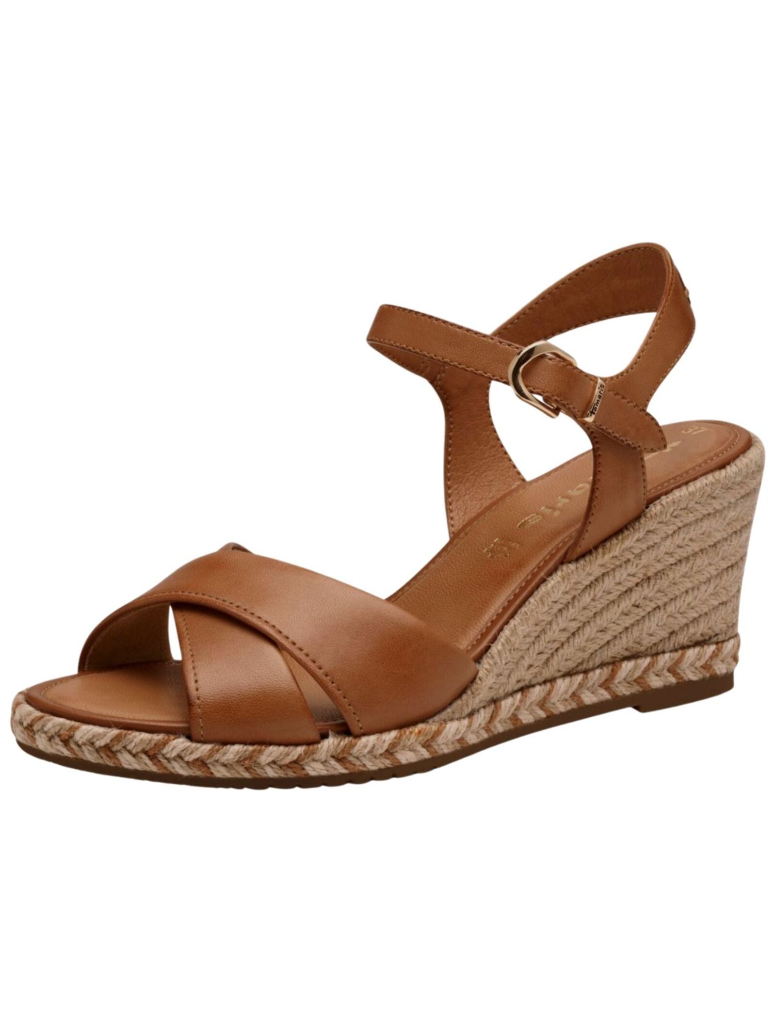 Tamaris Keilsandalette "Tamaris Sandalen Leder" günstig online kaufen