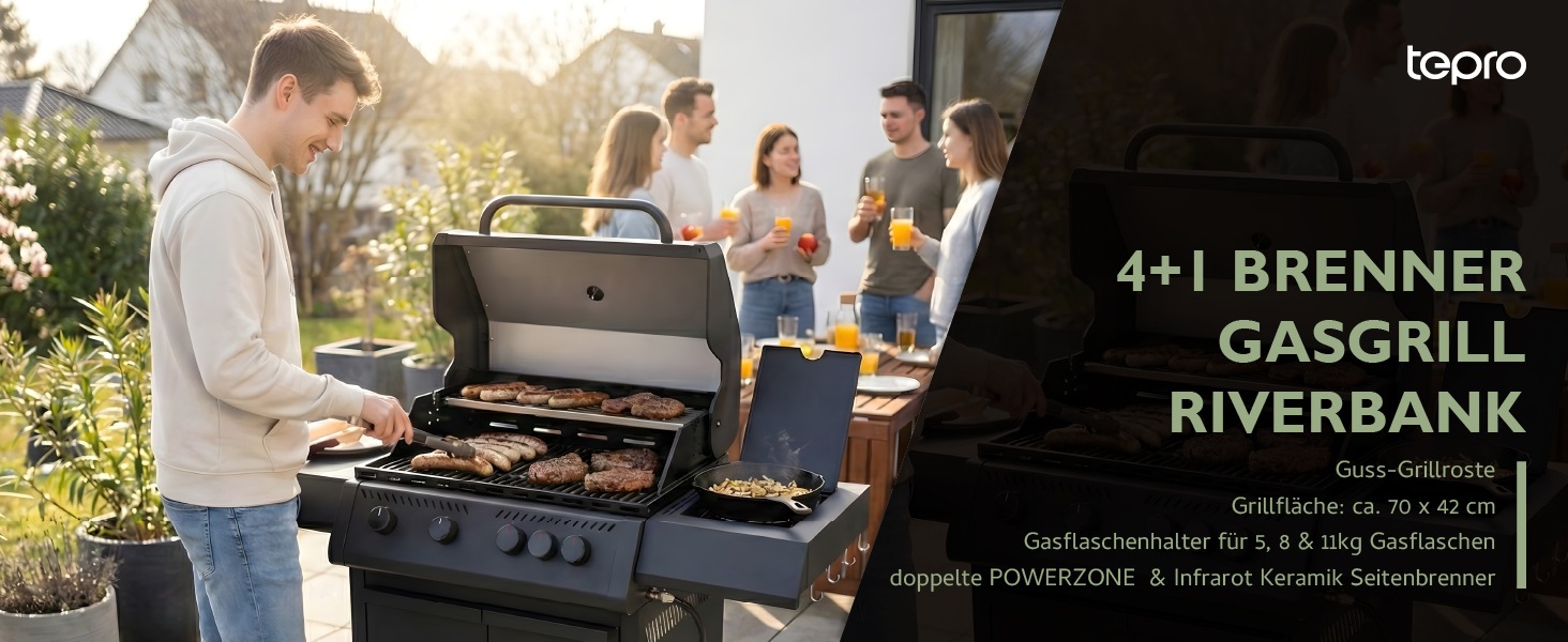 Tepro Gasgrill »Riverbank«