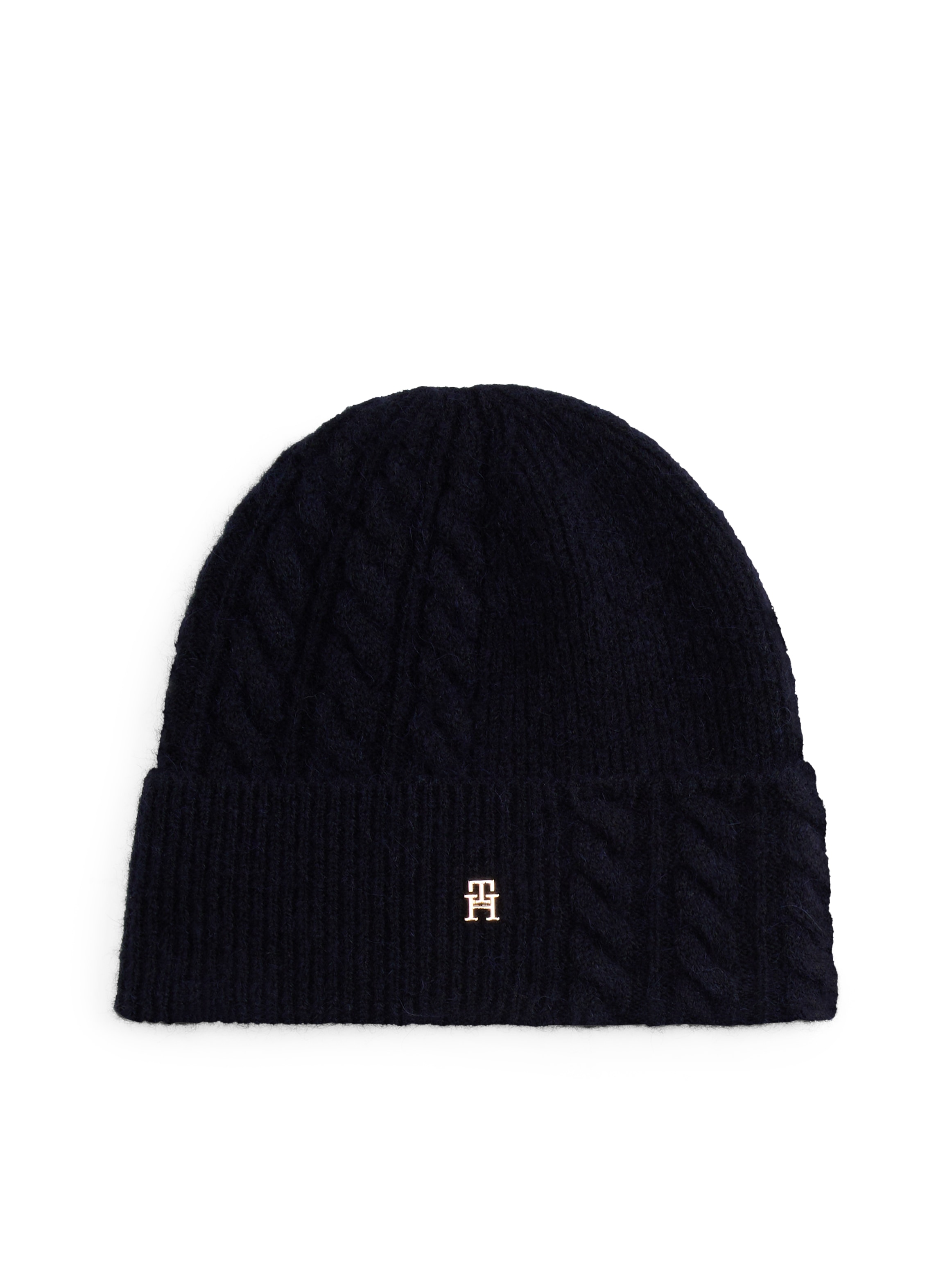 Tommy Hilfiger Beanie "TH ELEVATED CHIC FLUFFY", flauschig, mit Wolle, ca. günstig online kaufen