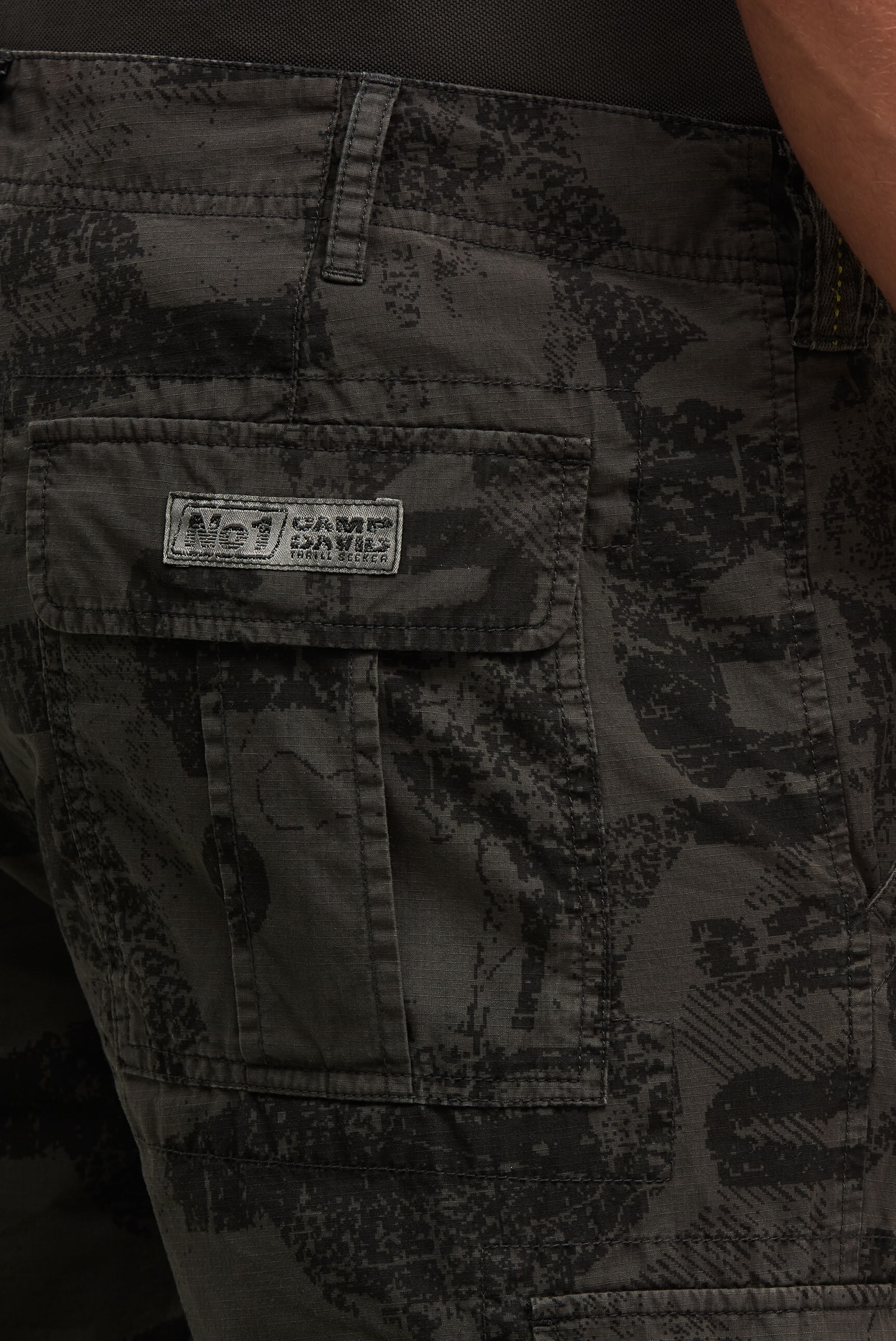 CAMP DAVID Shorts  mit All Over Print