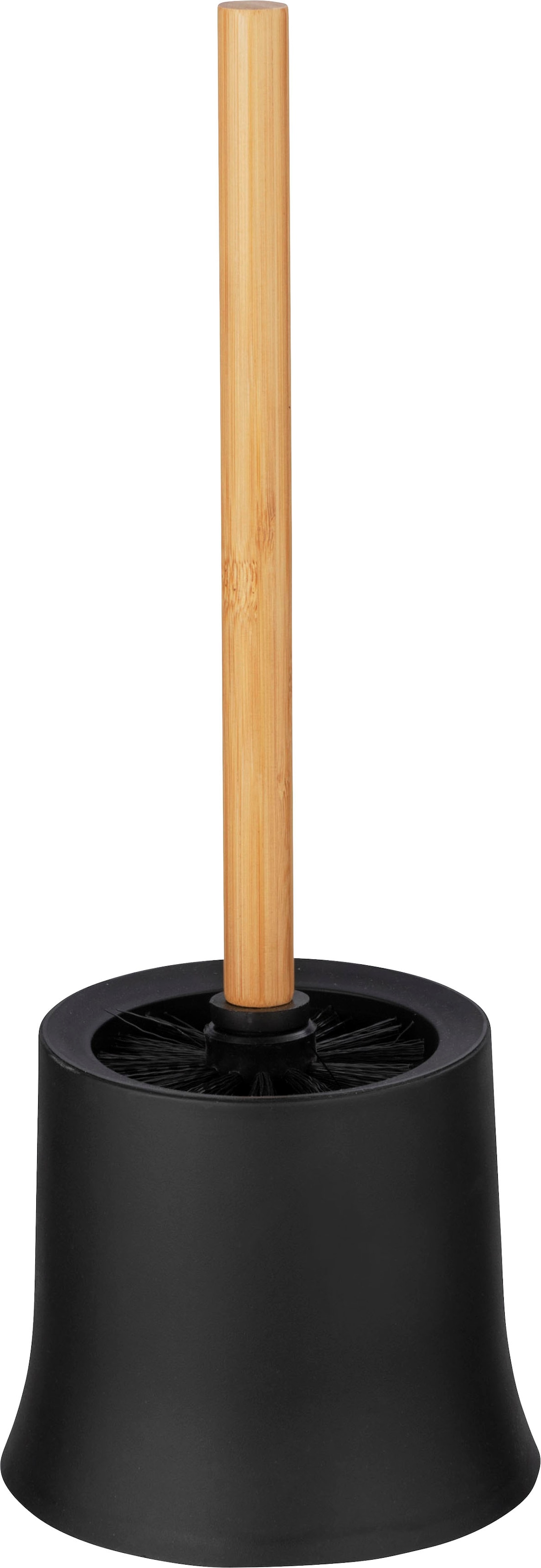 WENKO WC-Garnitur "Basic" aus Bambus  Kunststoff  Polypropylen aus Bambus u günstig online kaufen