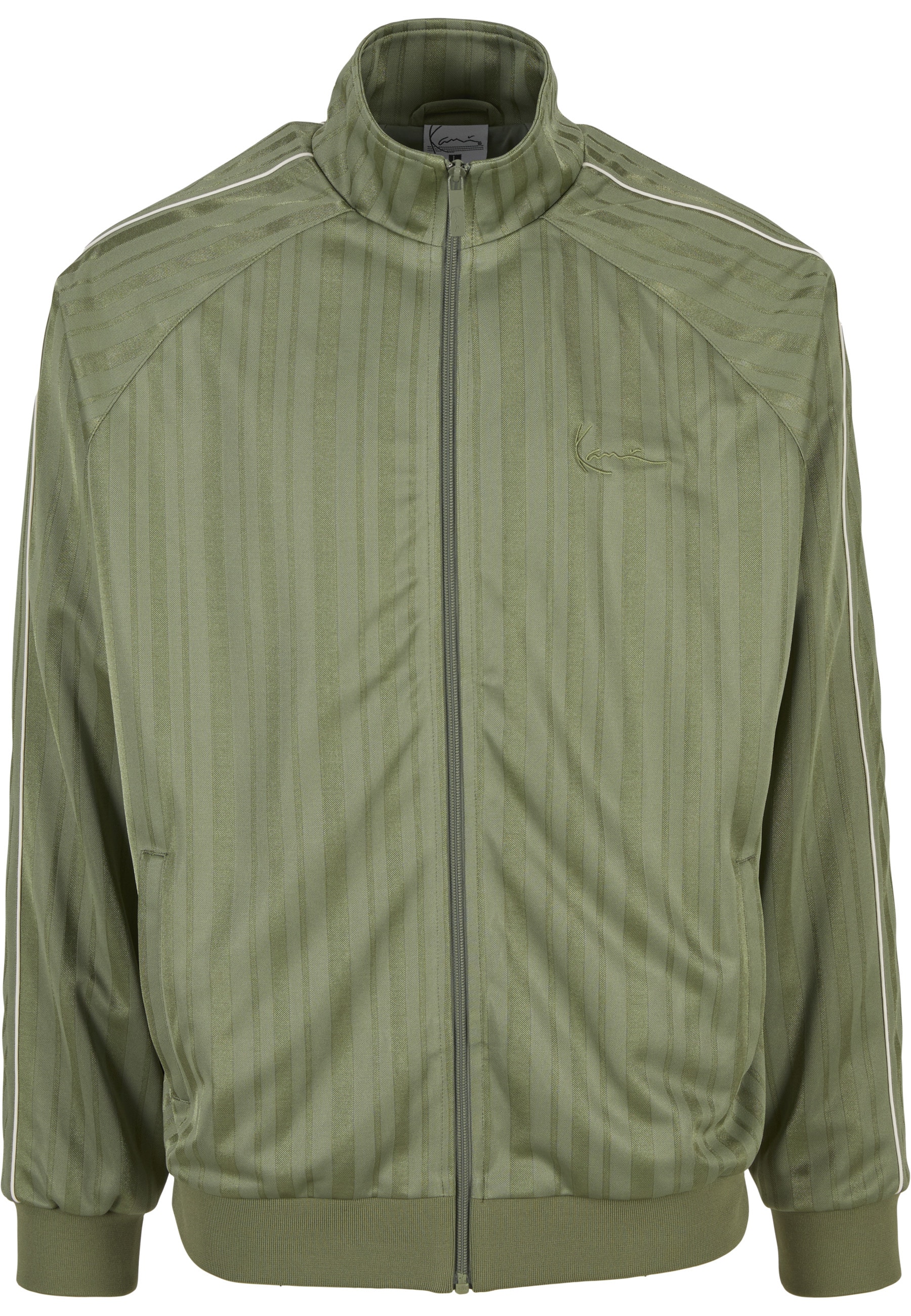 Karl Kani Outdoorjacke "Karl Kani Signature Shadow Stripe Trackjacket" 1 Stk. tlg. ohne Kapuze