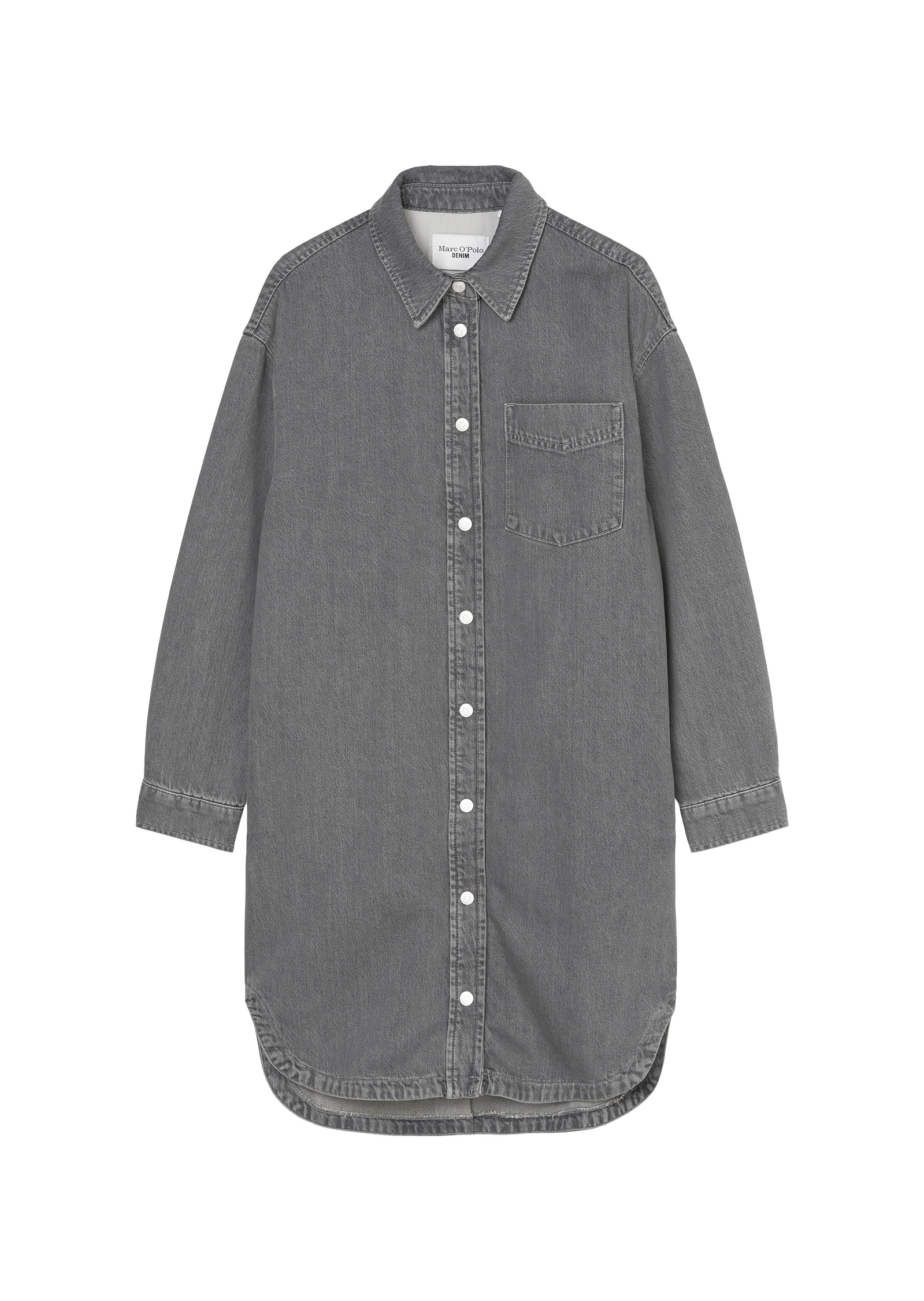 Marc O'Polo DENIM Hemdblusenkleid »aus Rigid Denim«
