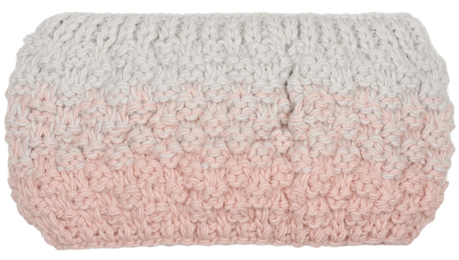 styleBREAKER Stirnband "2-Farbiges Ombré Strick Stirnband" 1 Stk.
