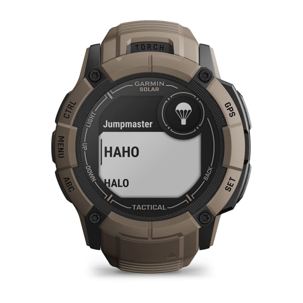 Garmin Smartwatch »Instinct 2X Solar Tactical Edition«, (Proprietär)