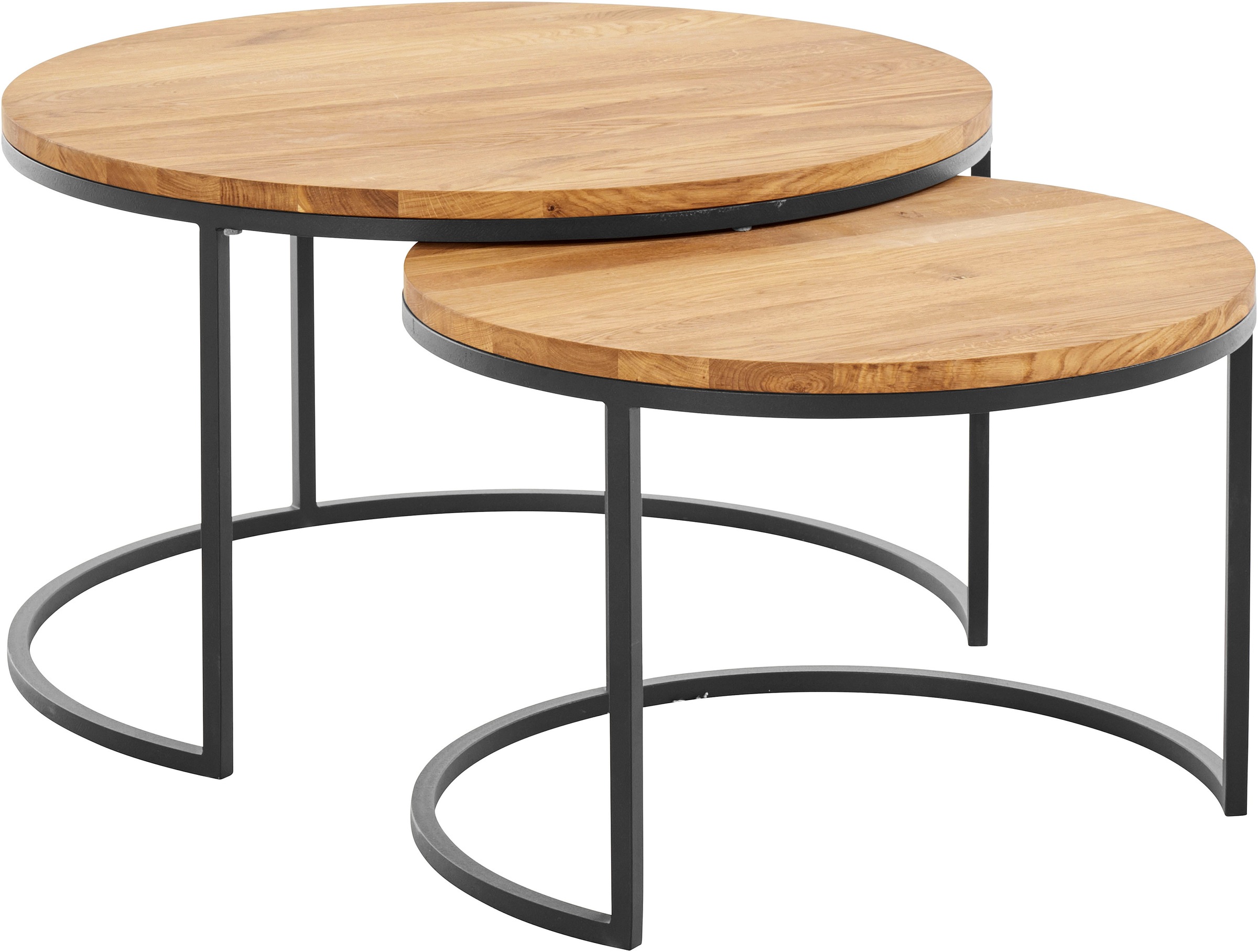 Home affaire Couchtisch, (Set, 2 St., Zwei Couchtische im Set) günstig online kaufen