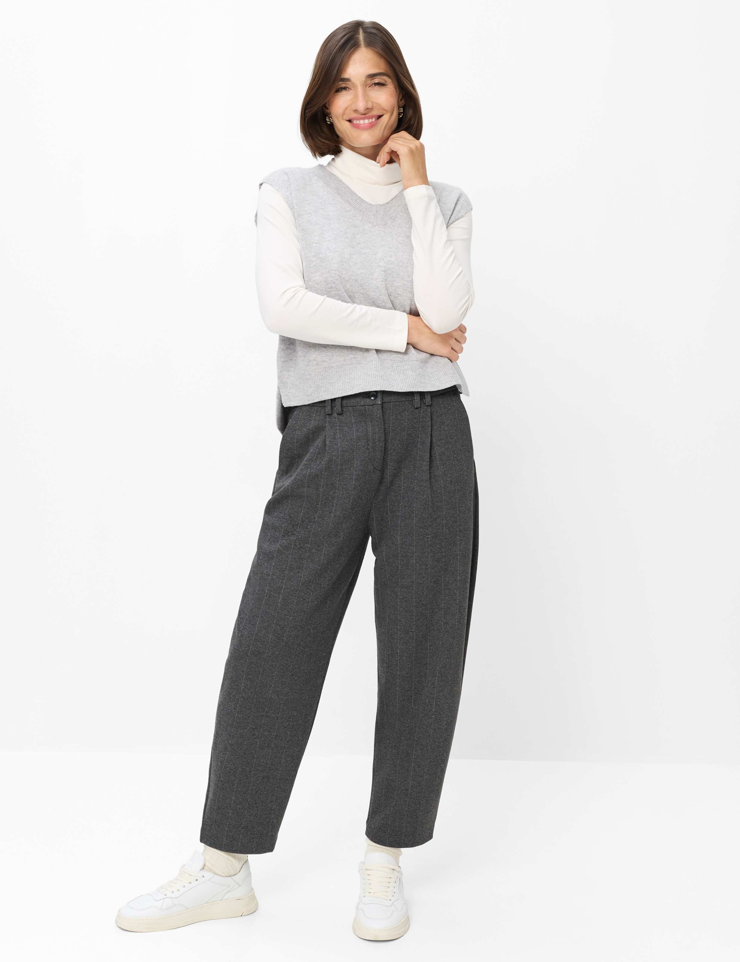 Brax Rundhalspullover »Style ELISA«