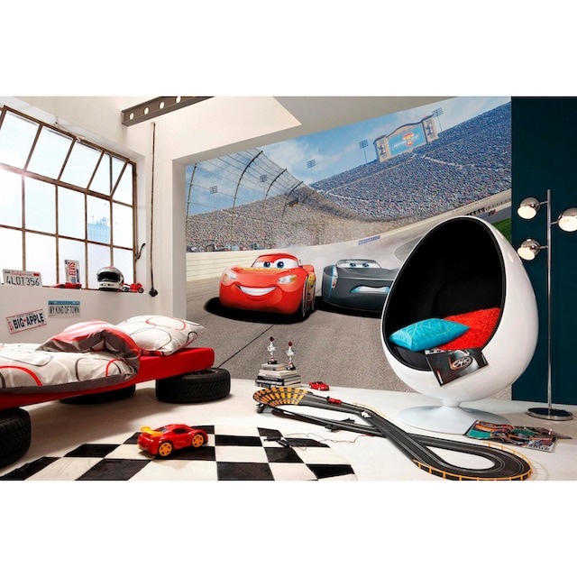 Komar Fototapete »Cars3 Curve«, 368x254 cm (Breite x Höhe), inklusive  Kleister online bestellen | BAUR